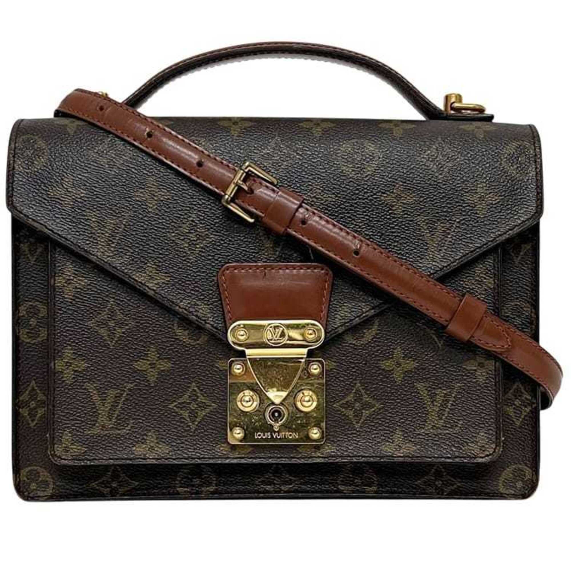 Louis Vuitton Brown Monogram Monogram Handbag (Pre-Owned)