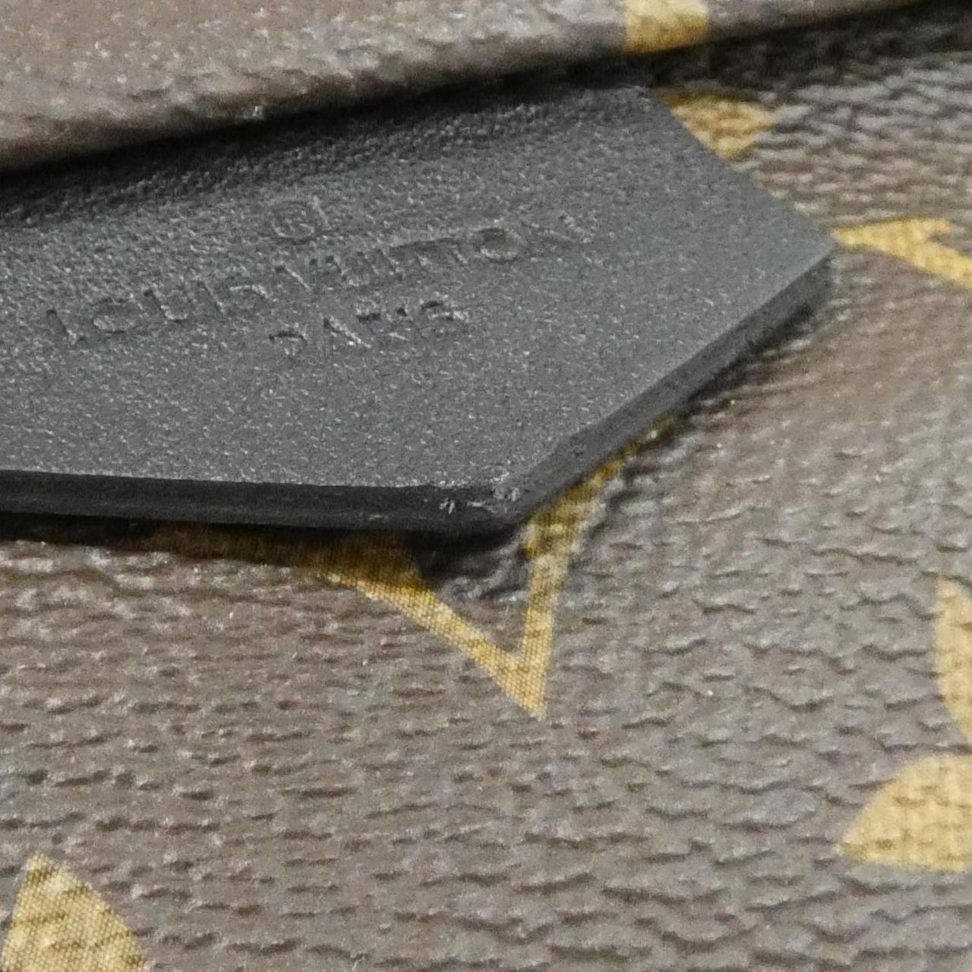 Louis Vuitton Brown Coated Canvas Backpack (Pre-Owned)