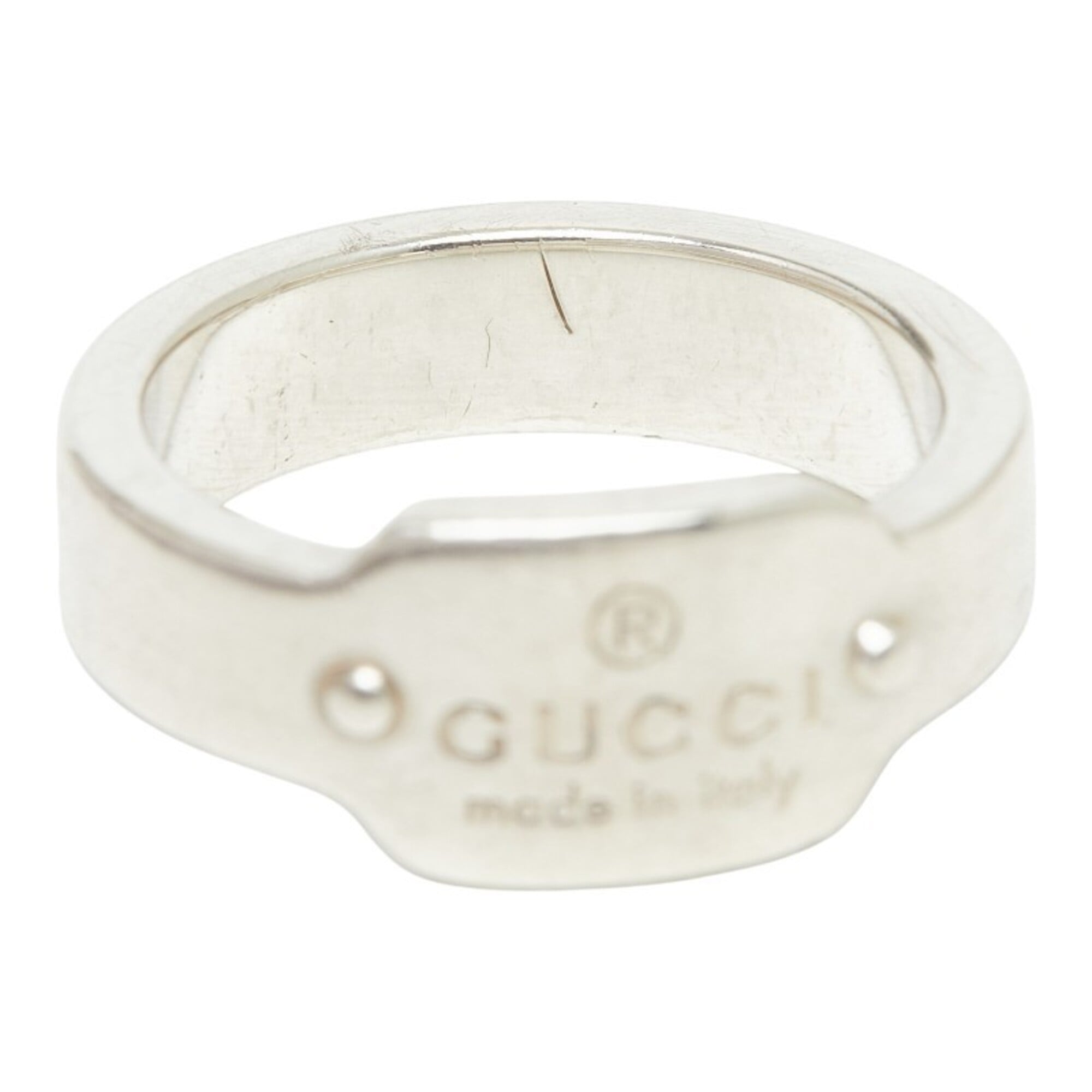 Gucci Silver 925 Band Ring (Pre-Owned)