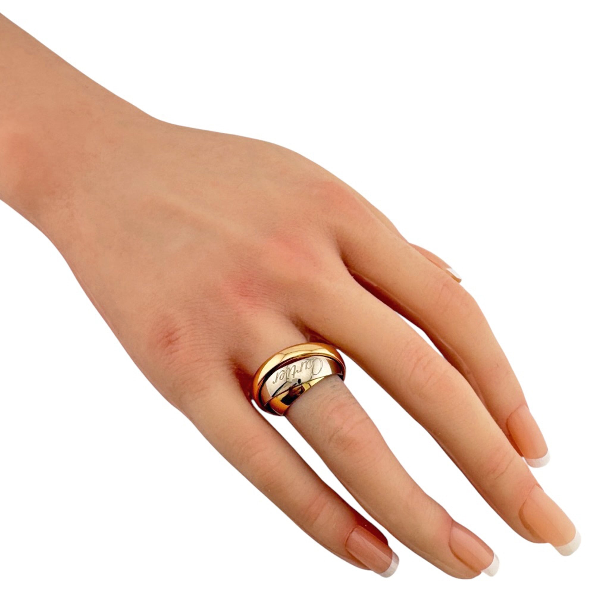 Cartier Yellow Gold (18K) Pink Gold (18K) White Gold (18K) Band Ring (Pre-Owned)