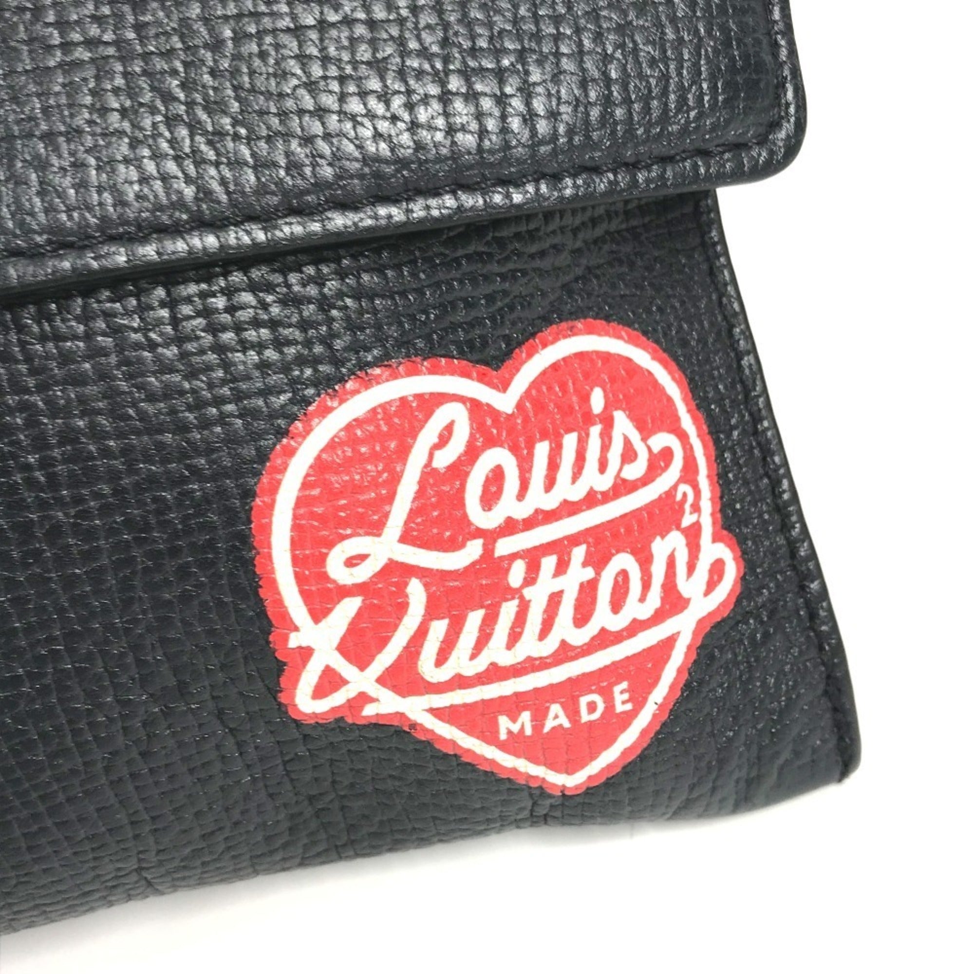 Louis Vuitton Black Monogram Monogram Denim Pouch Shoulder Bag (Pre-Owned)