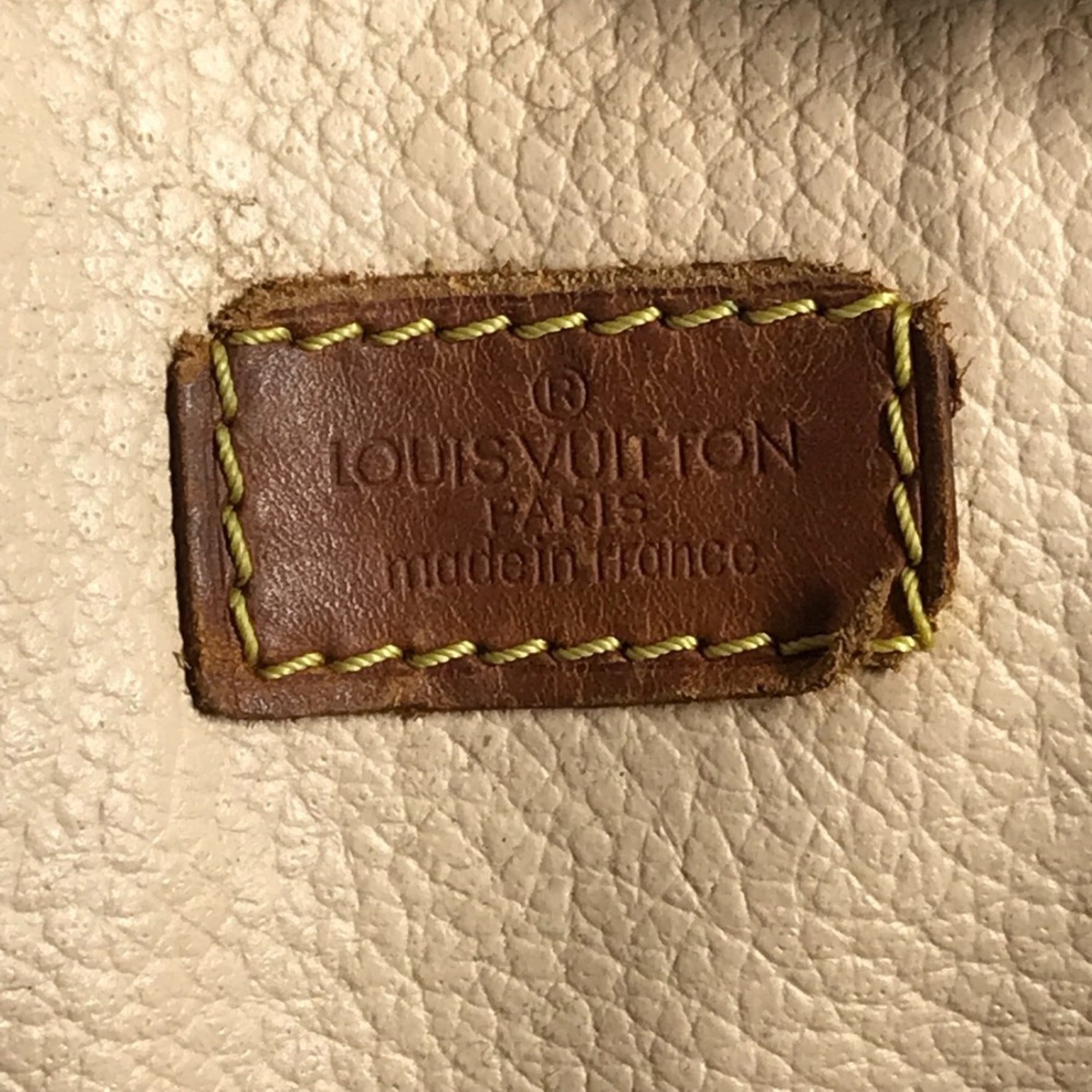 Louis Vuitton Brown Monogram Canvas Handbag Tote Bag (Pre-Owned)
