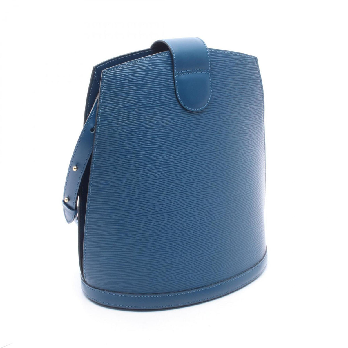 Louis Vuitton Blue Epi Leather Handbag Shoulder Bag (Pre-Owned)