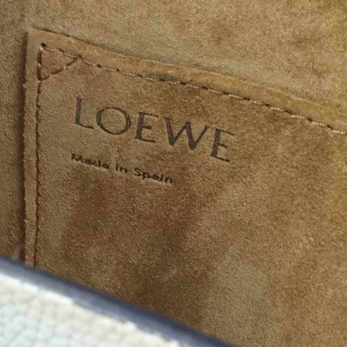 Loewe Light Blue Leather Shoulder Bag (Pre-Owned)