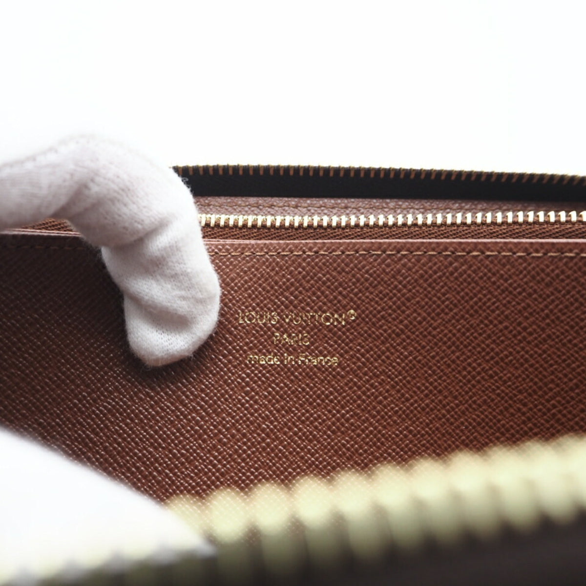 Louis Vuitton Monogram Brown Coated Canvas Long Wallet (Bi-Fold) (Pre-Owned)