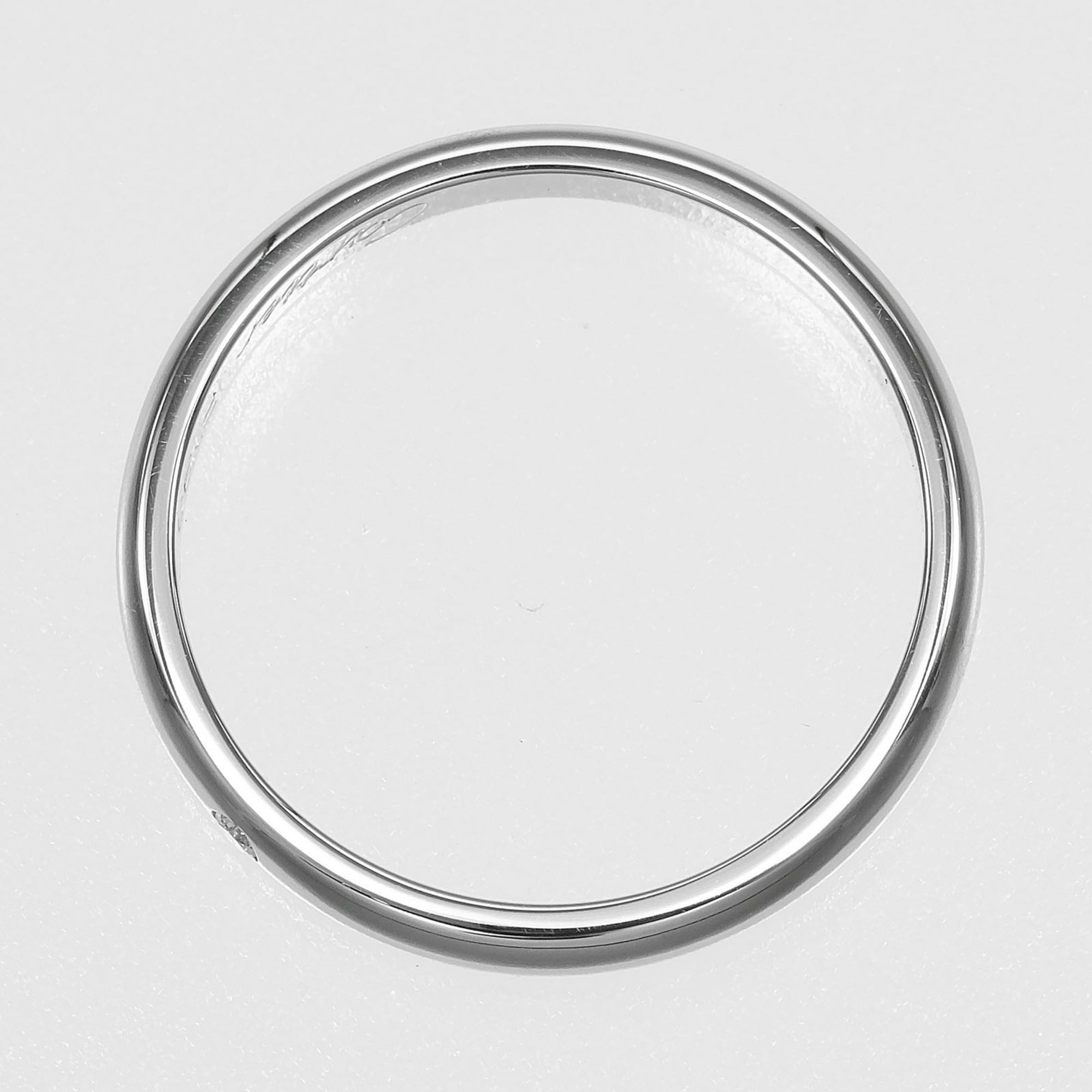 Cartier Platinum 950 Band Ring (Pre-Owned)