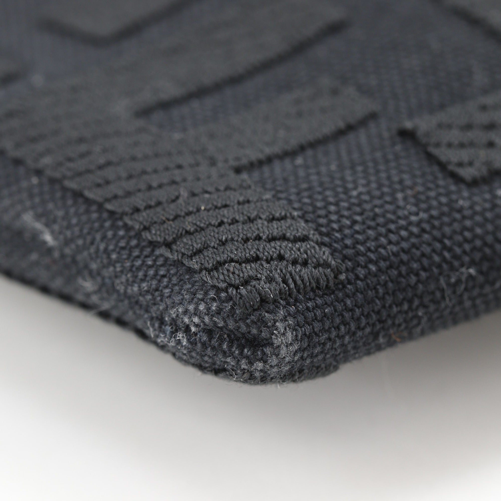 Fendi Black Cotton Pouch (Pre-Owned)