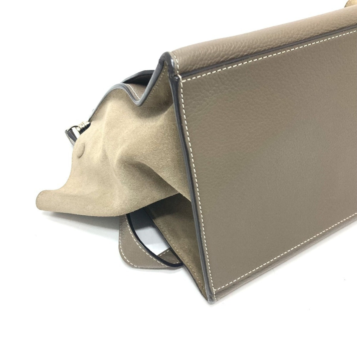 Celine Trapeze Brown Leather Handbag (Pre-Owned)