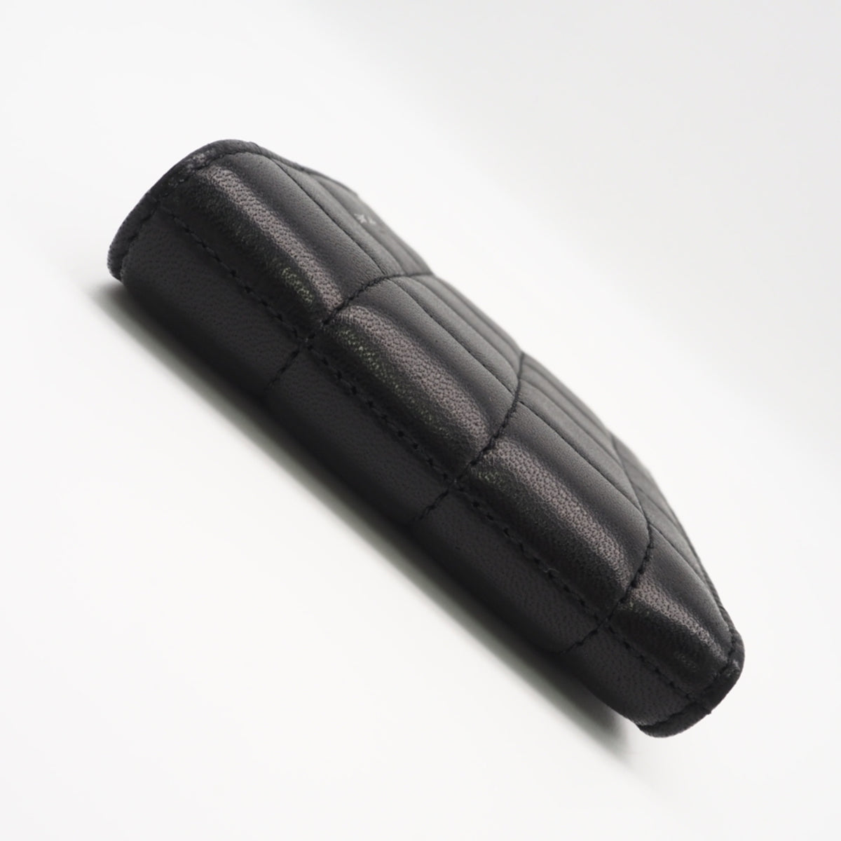 Yves Saint Laurent Black Leather Wallet (Bi-Fold) (Pre-Owned)
