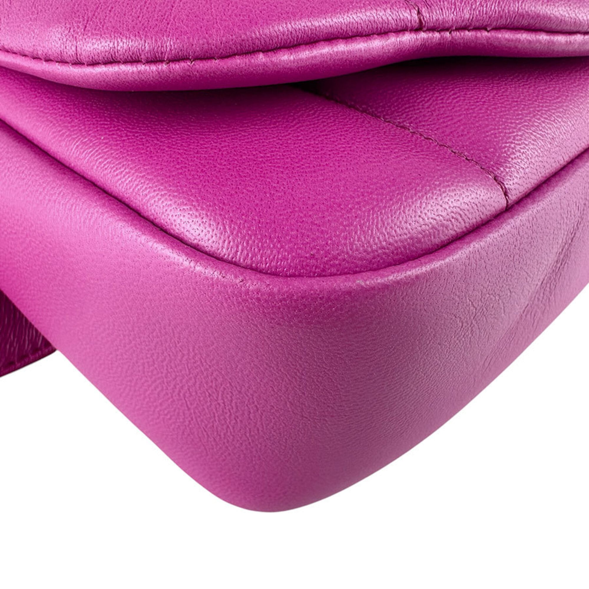 Bvlgari Pink Leather Fanny Pack Shoulder Bag (Pre-Owned)