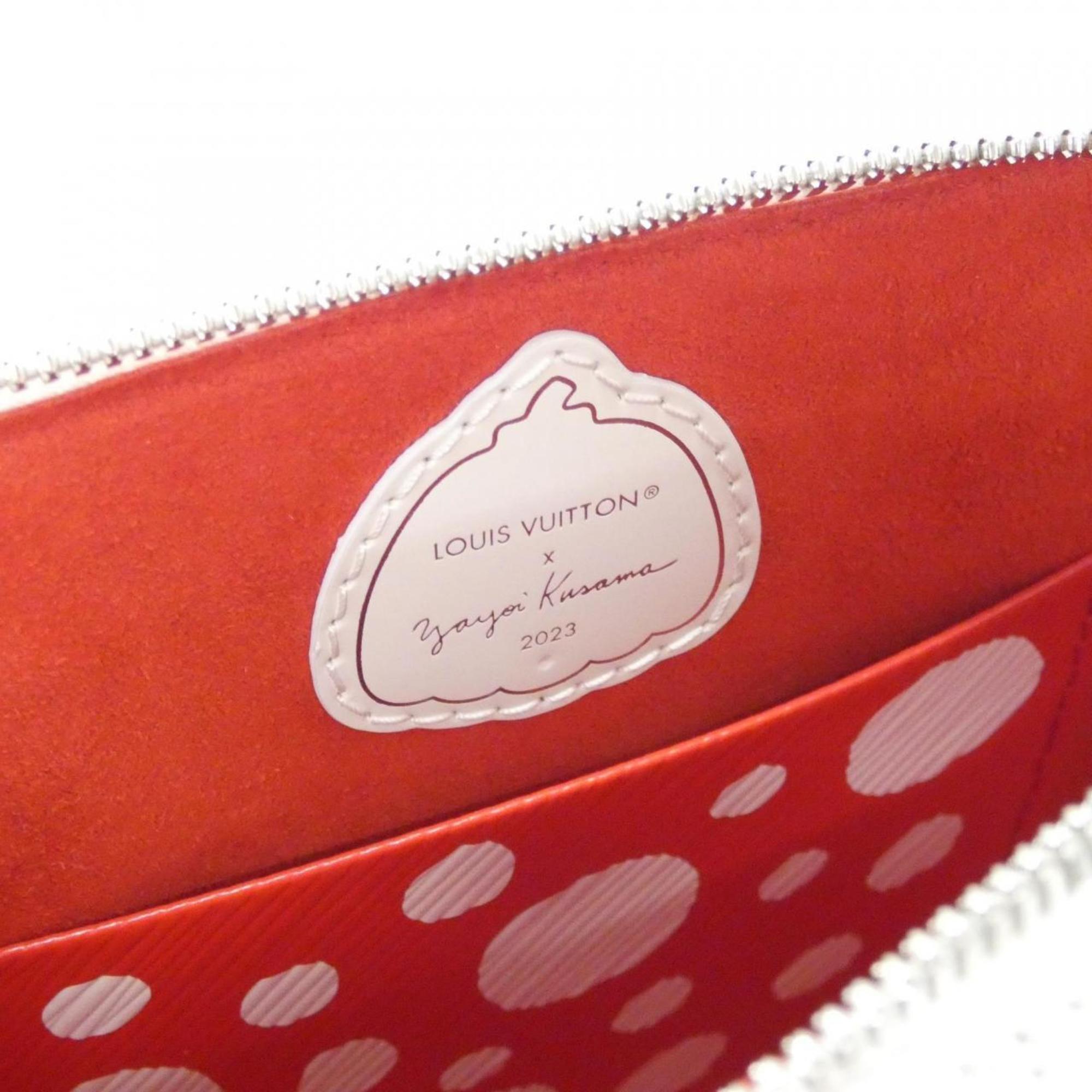 Louis Vuitton Blanc Rouge Leather Handbag (Pre-Owned)