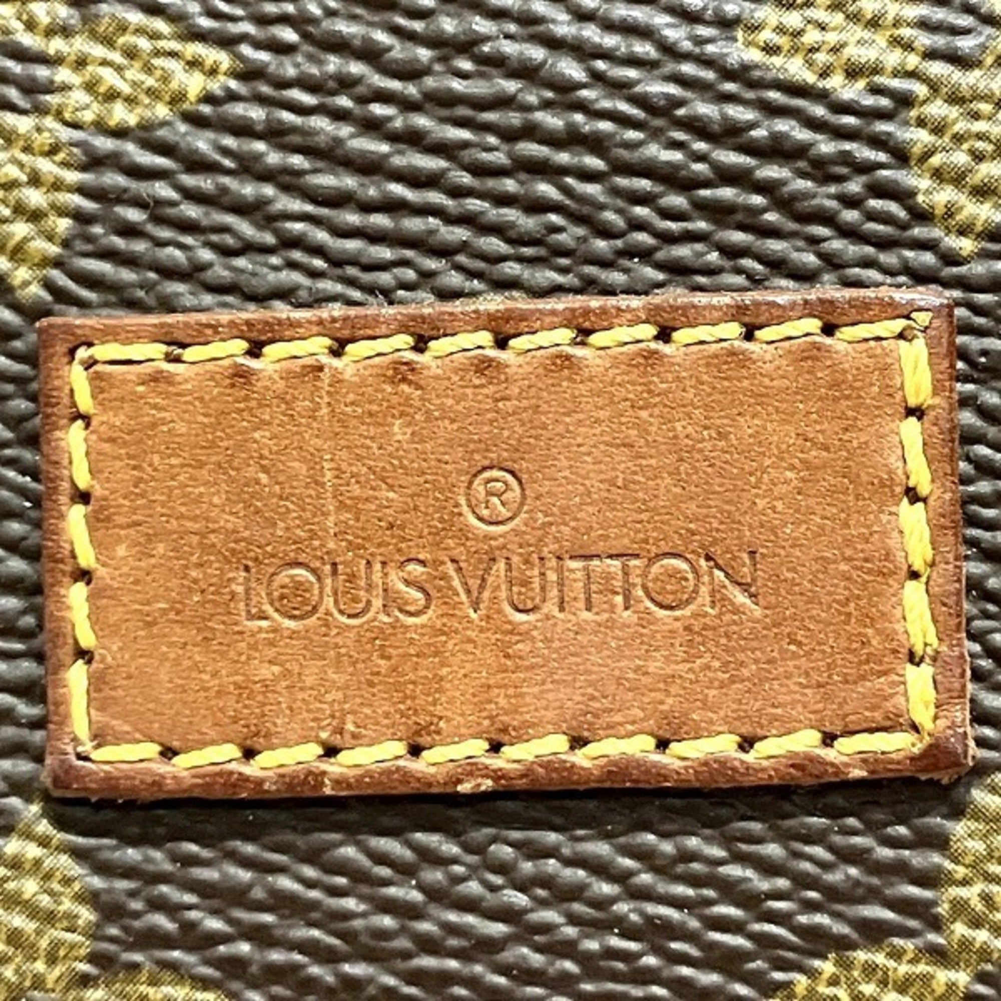 Louis Vuitton Brown Monogram Handbag Shoulder Bag (Pre-Owned)