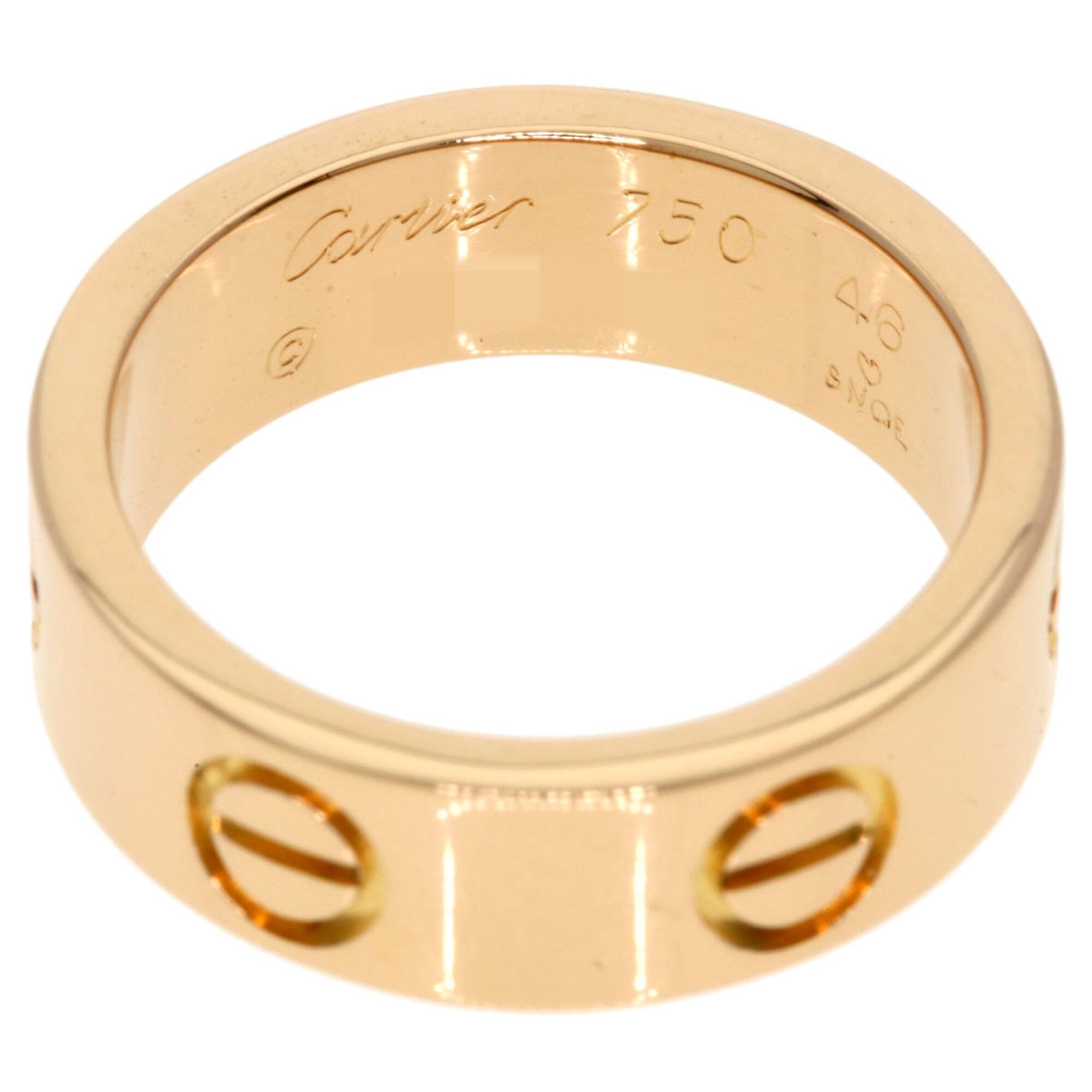 Cartier Pink Gold Pink Gold (18K) Band Ring (Pre-Owned)