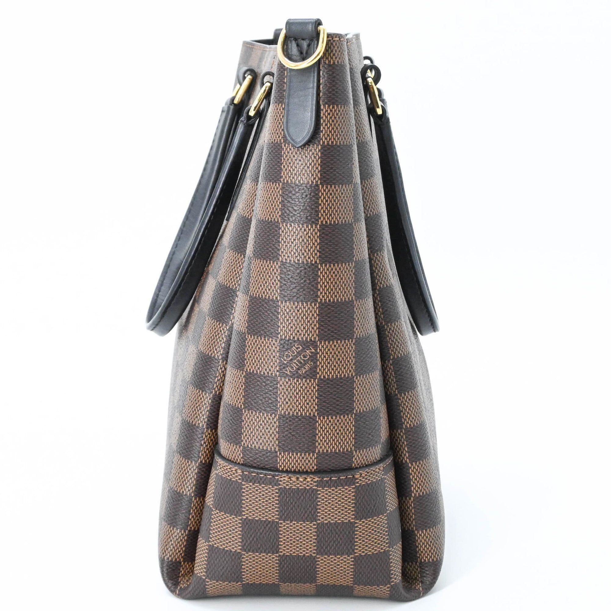Louis Vuitton Damier Brown Damier Canvas Handbag (Pre-Owned)