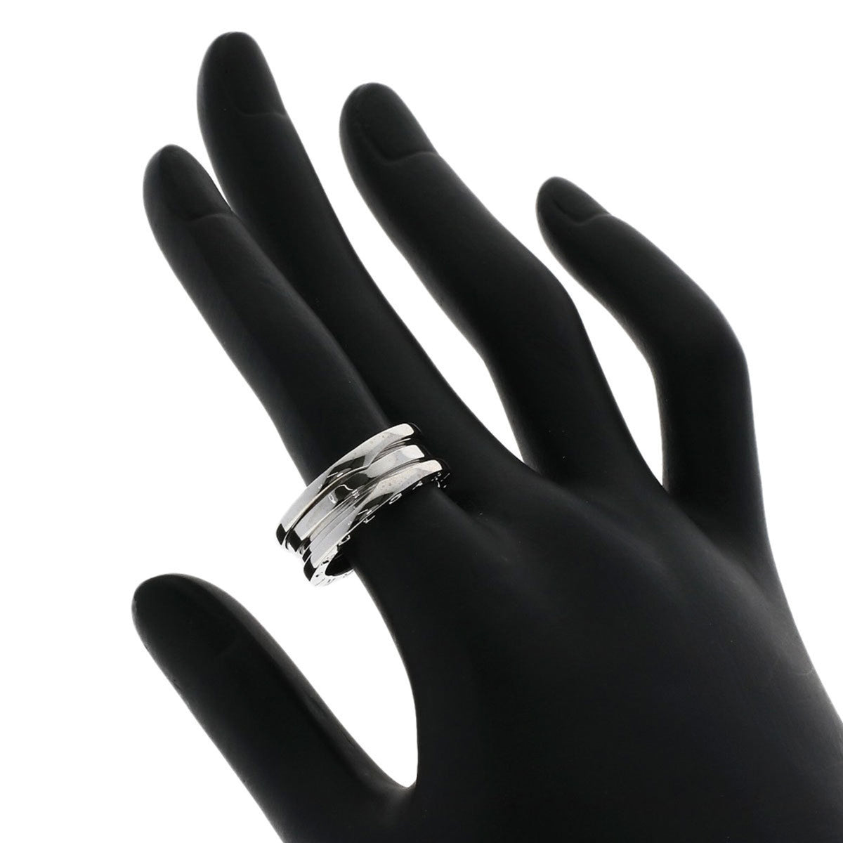 Bvlgari White Gold White Gold (18K) Band Ring (Pre-Owned)