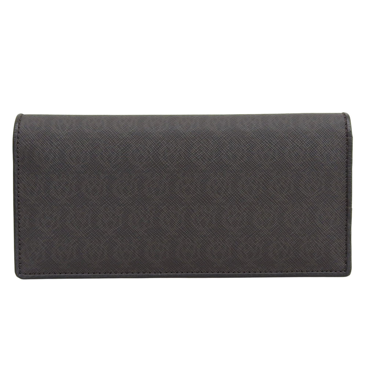 Dunhill Dark Brown Pvc Leather Long Wallet (Bi-Fold) (Pre-Owned)