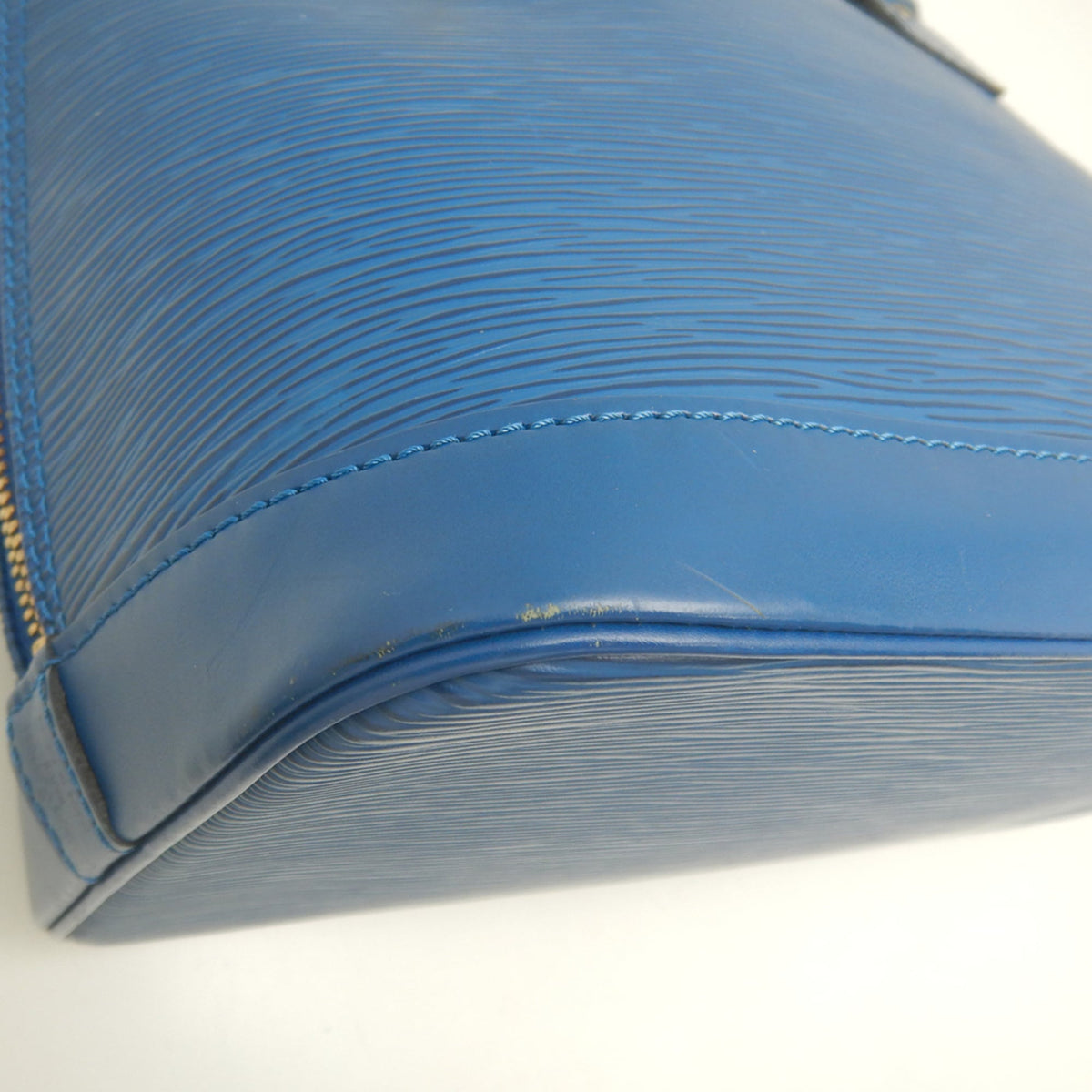 Louis Vuitton Toledo Blue Epi Leather Handbag (Pre-Owned)