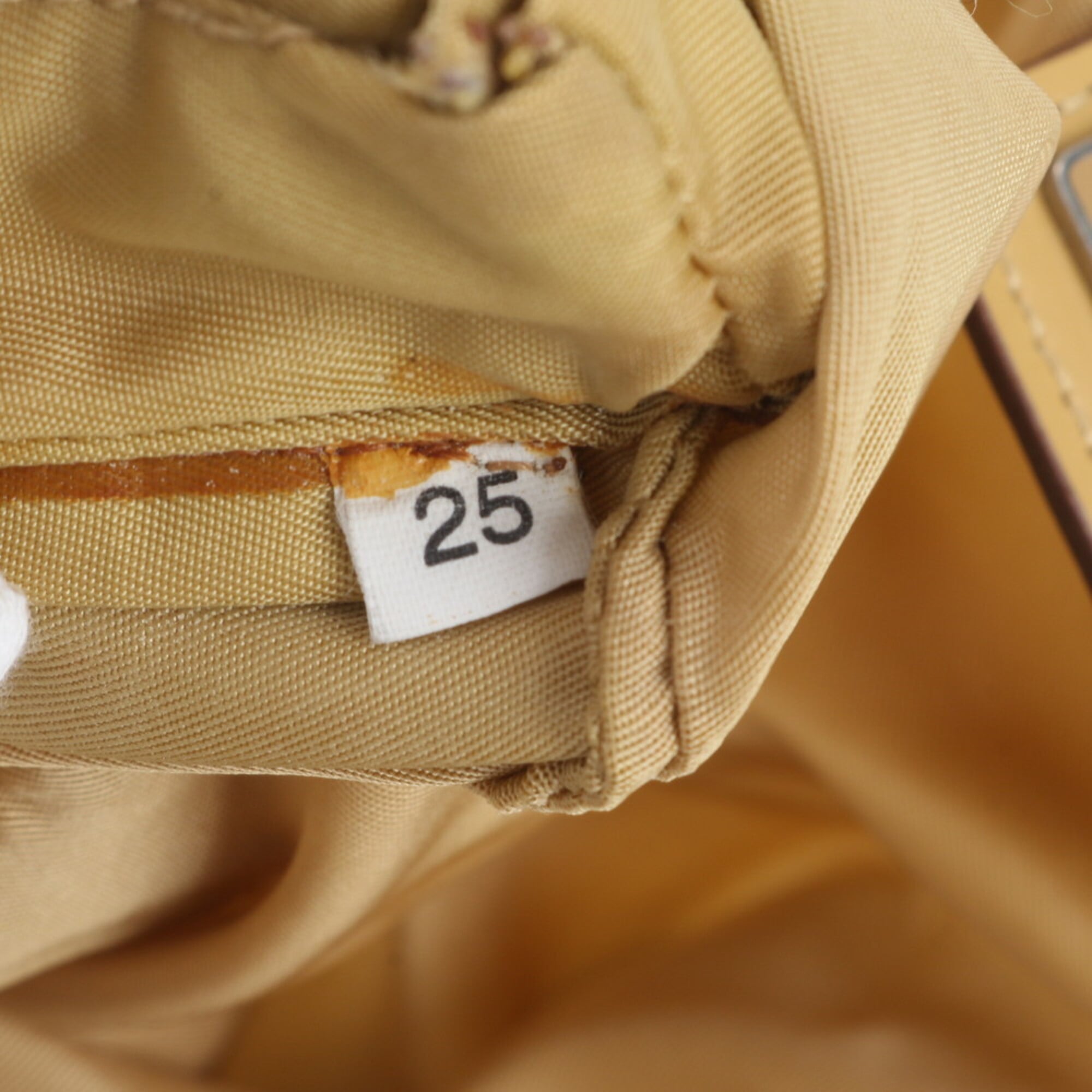 Prada Yellow Messenger Bag Shoulder Bag (Pre-Owned)