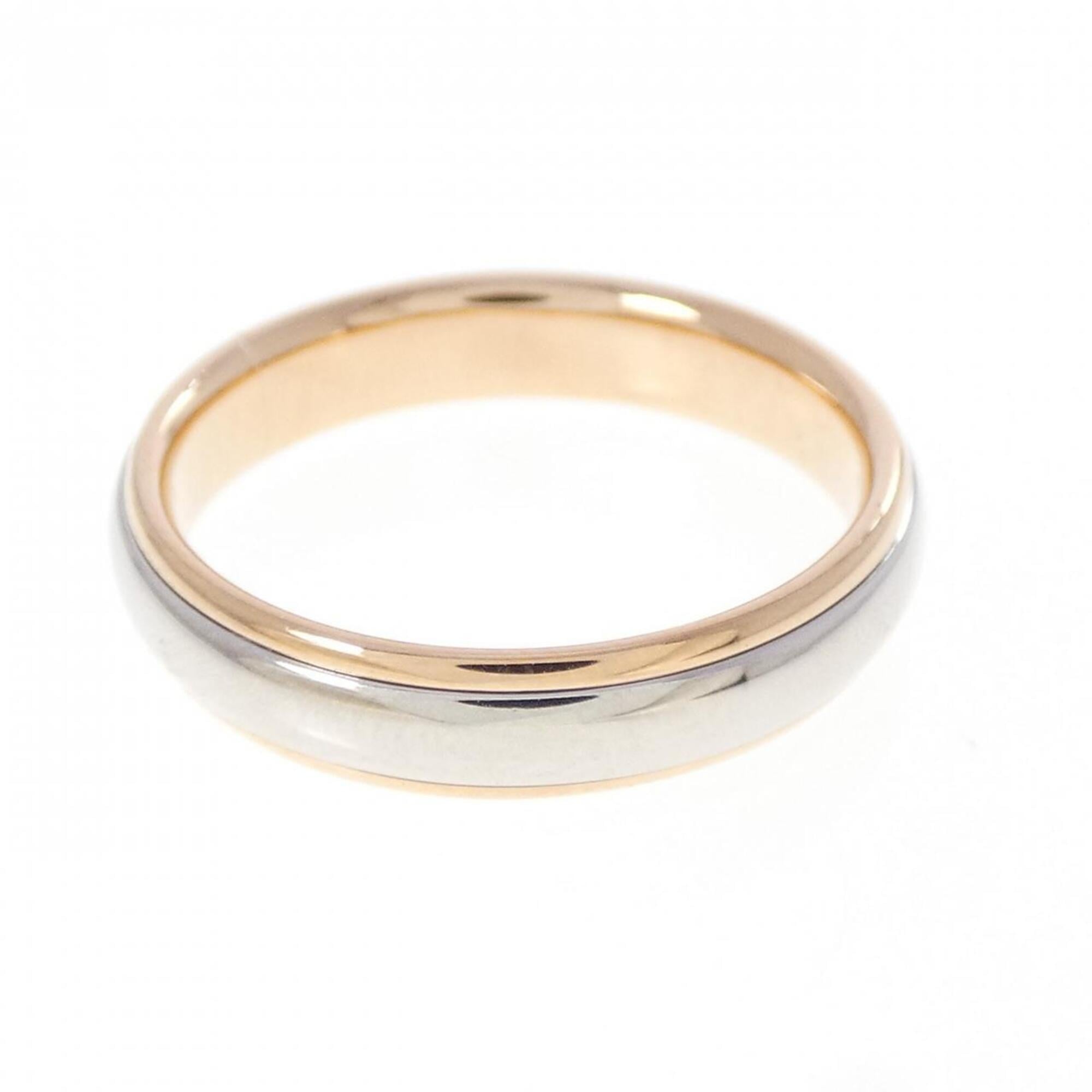 Tiffany Pink Gold (18K) Platinum 950 Band Ring (Pre-Owned)