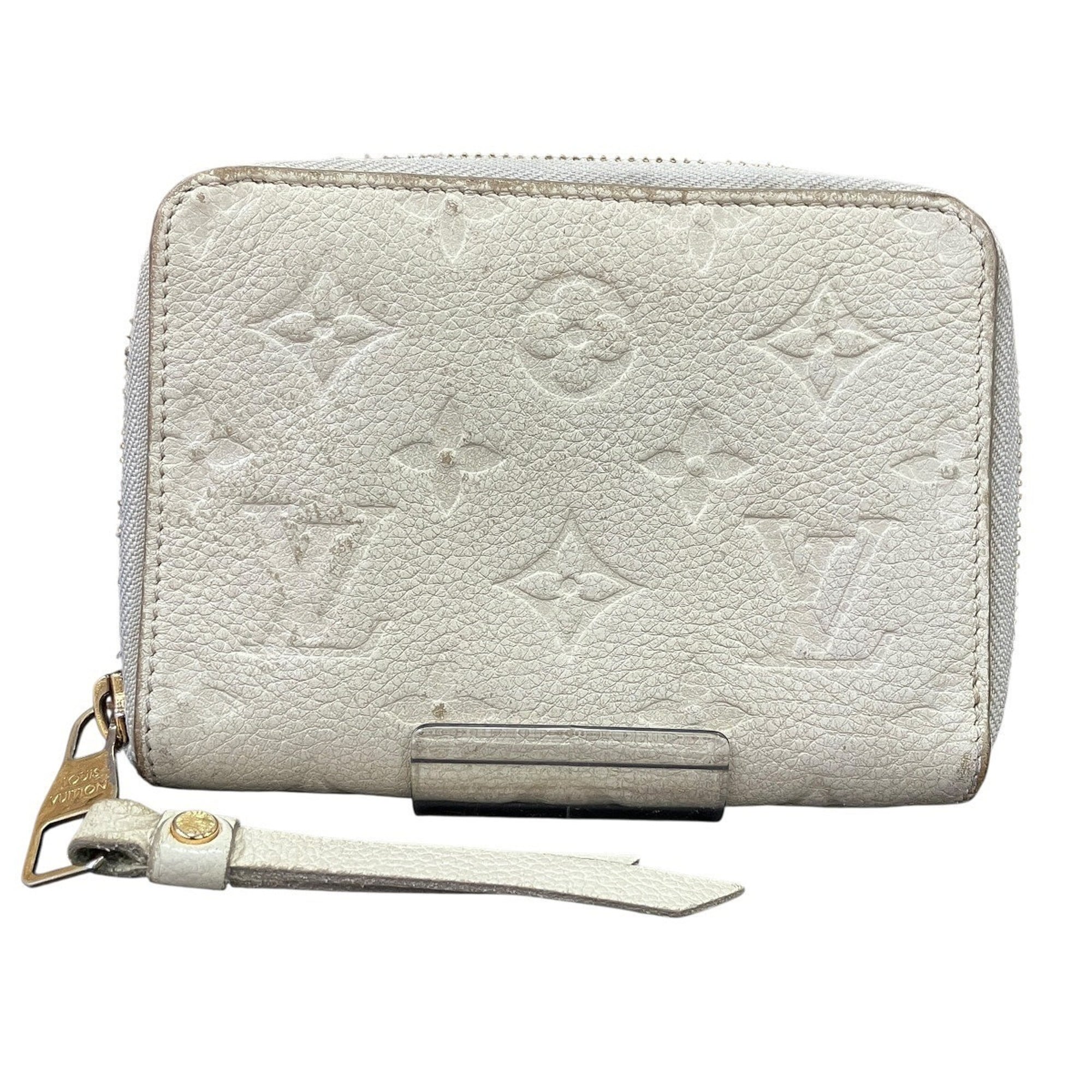 Louis Vuitton Neige Monogram Empreinte Leather Wallet (Bi-Fold) (Pre-Owned)