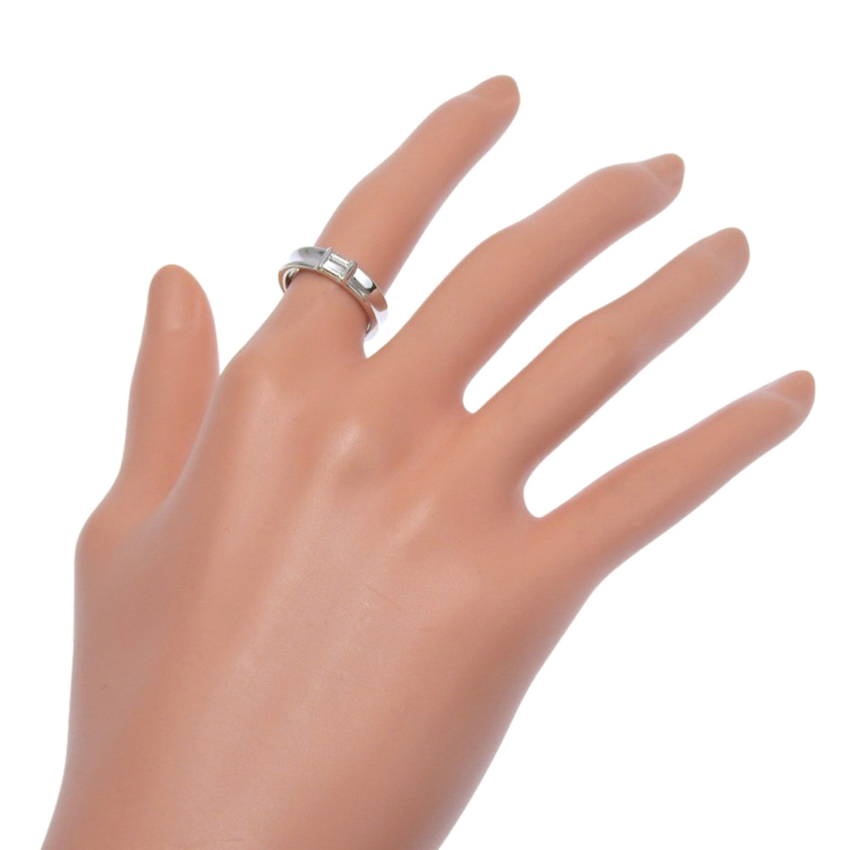Tiffany White Gold (18K) Band Ring (Pre-Owned)