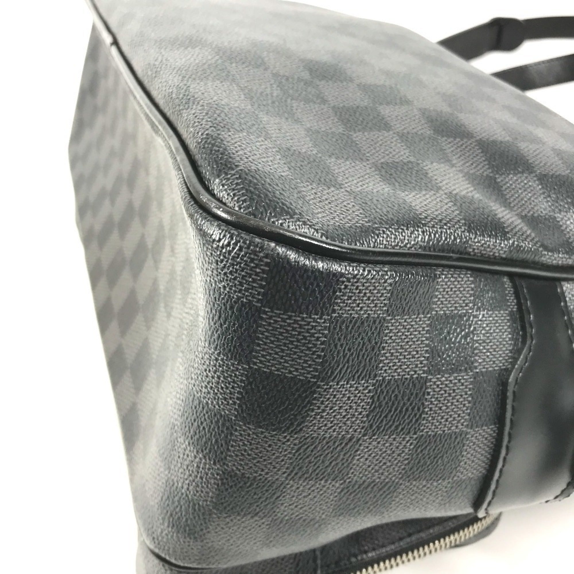 Louis Vuitton Black Damier Graphite Shoulder Bag (Pre-Owned)