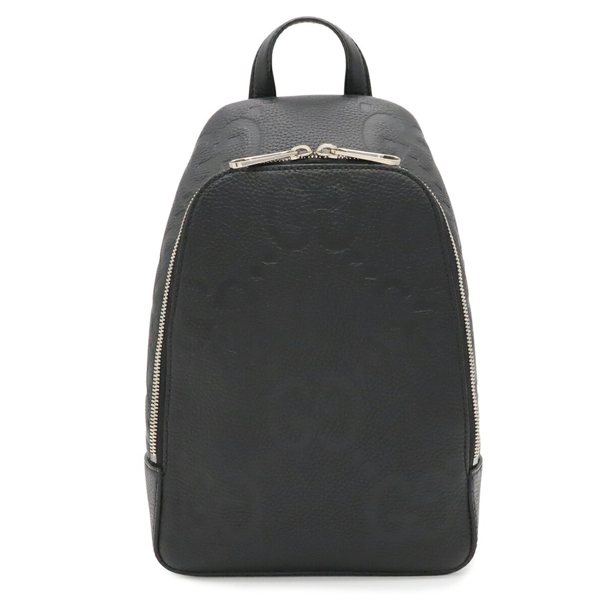 Gucci Black Leather Shoulder Bag Sling Bag (Pre-Owned)