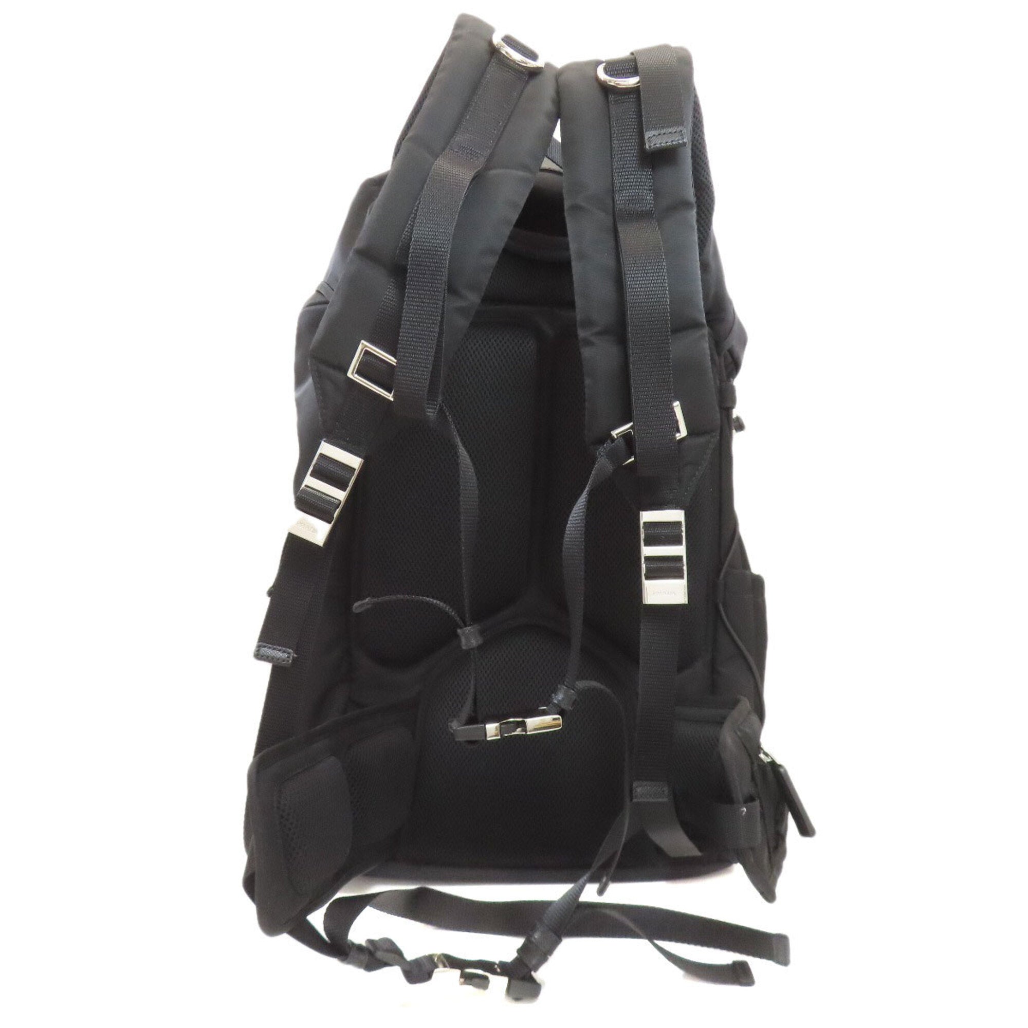 Prada Black Nylon Backpack (Pre-Owned)