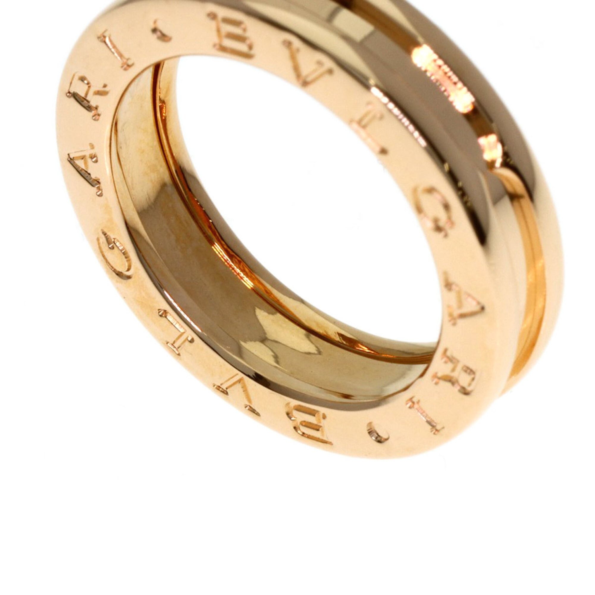 Bvlgari Pink Gold (18K) Band Ring (Pre-Owned)