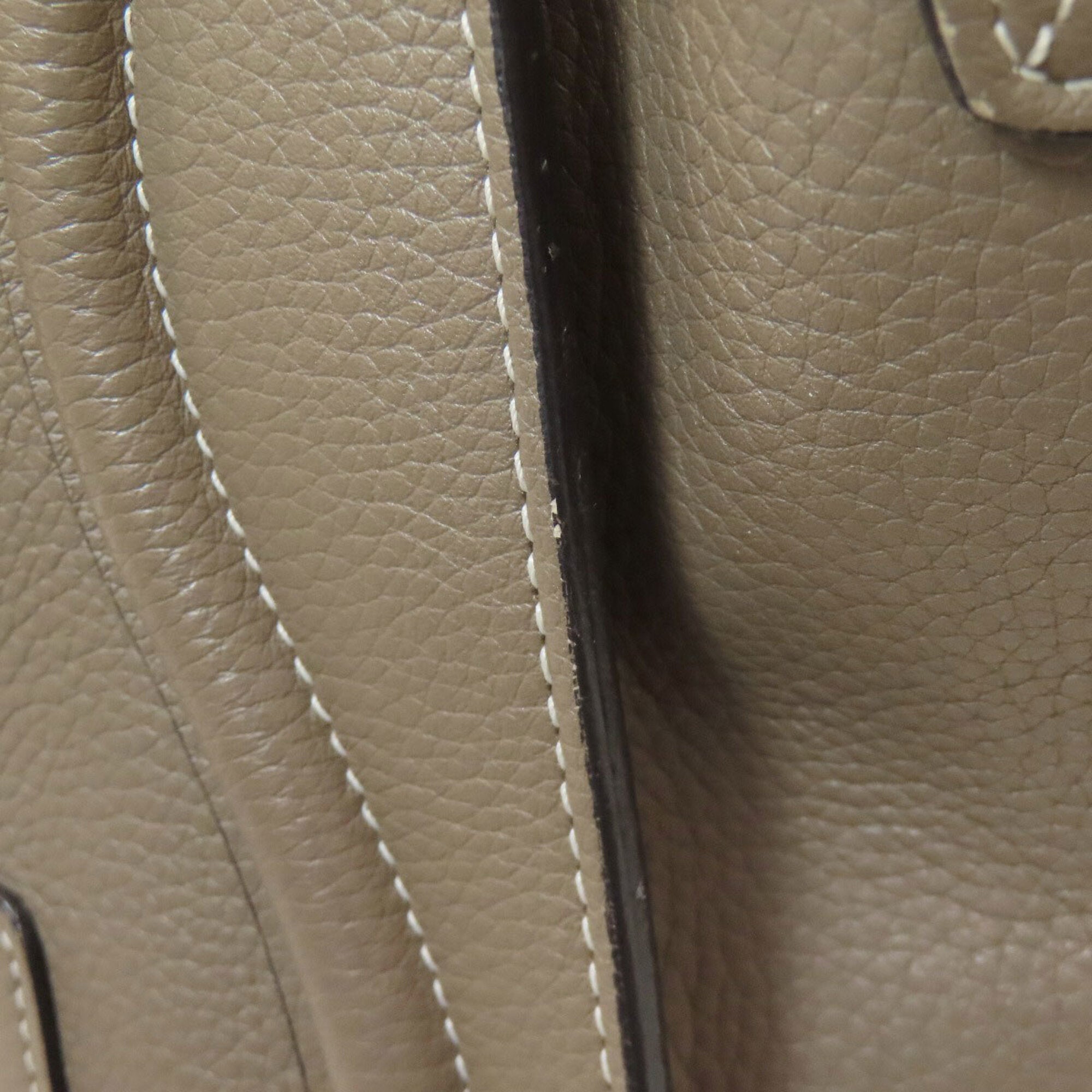 Celine Grayish Leather Handbag (Pre-Owned)