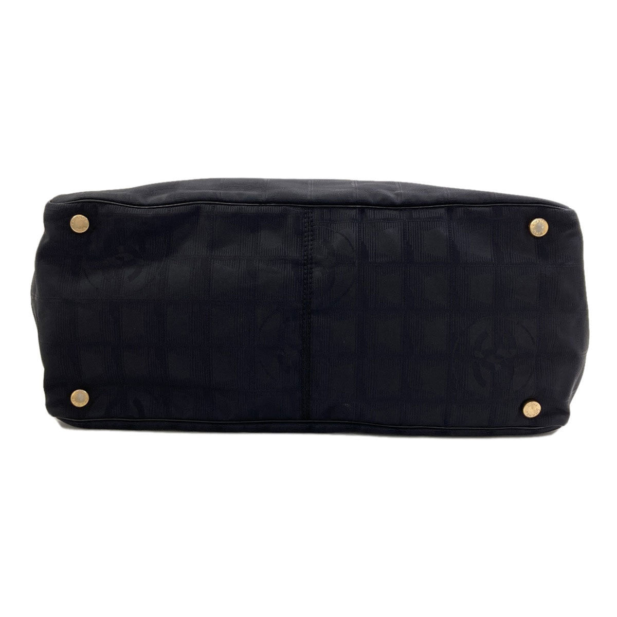 Chanel Black New Travel Line Tote Bag (Pre-Owned)