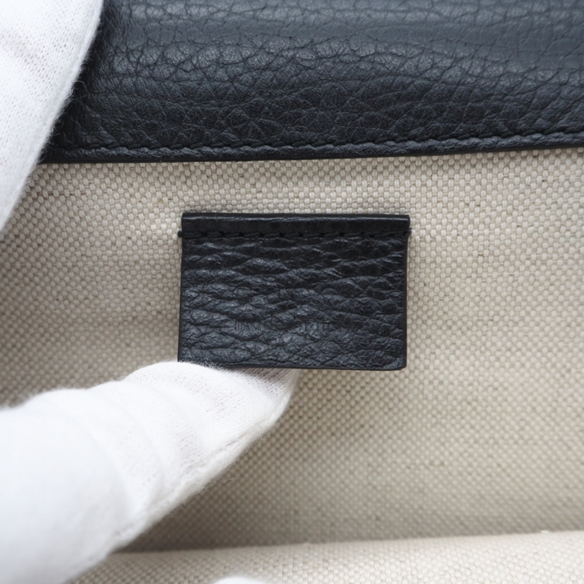 Gucci Black Leather Shoulder Bag (Pre-Owned)