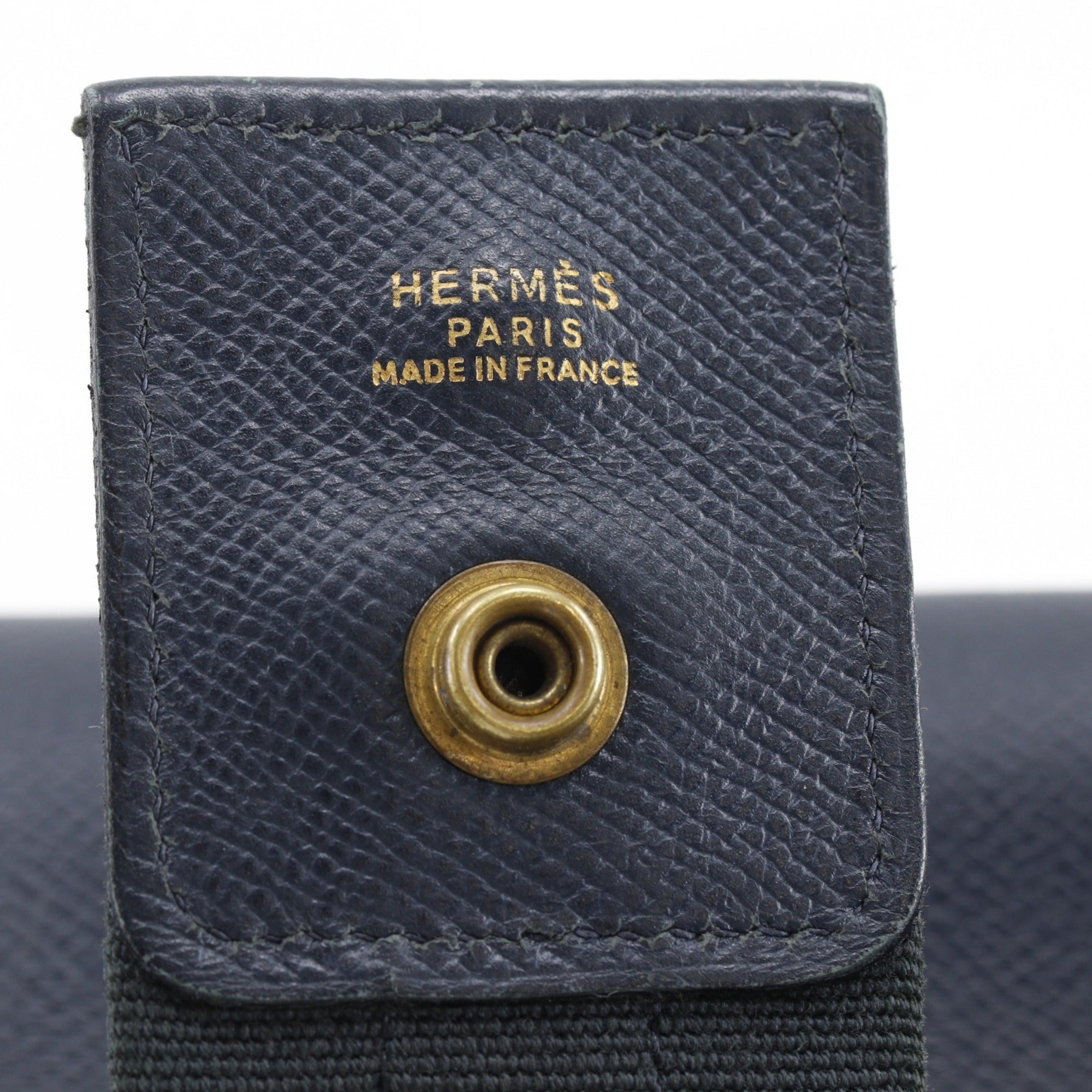 Hermes Black Courchevel Leather Shoulder Bag (Pre-Owned)