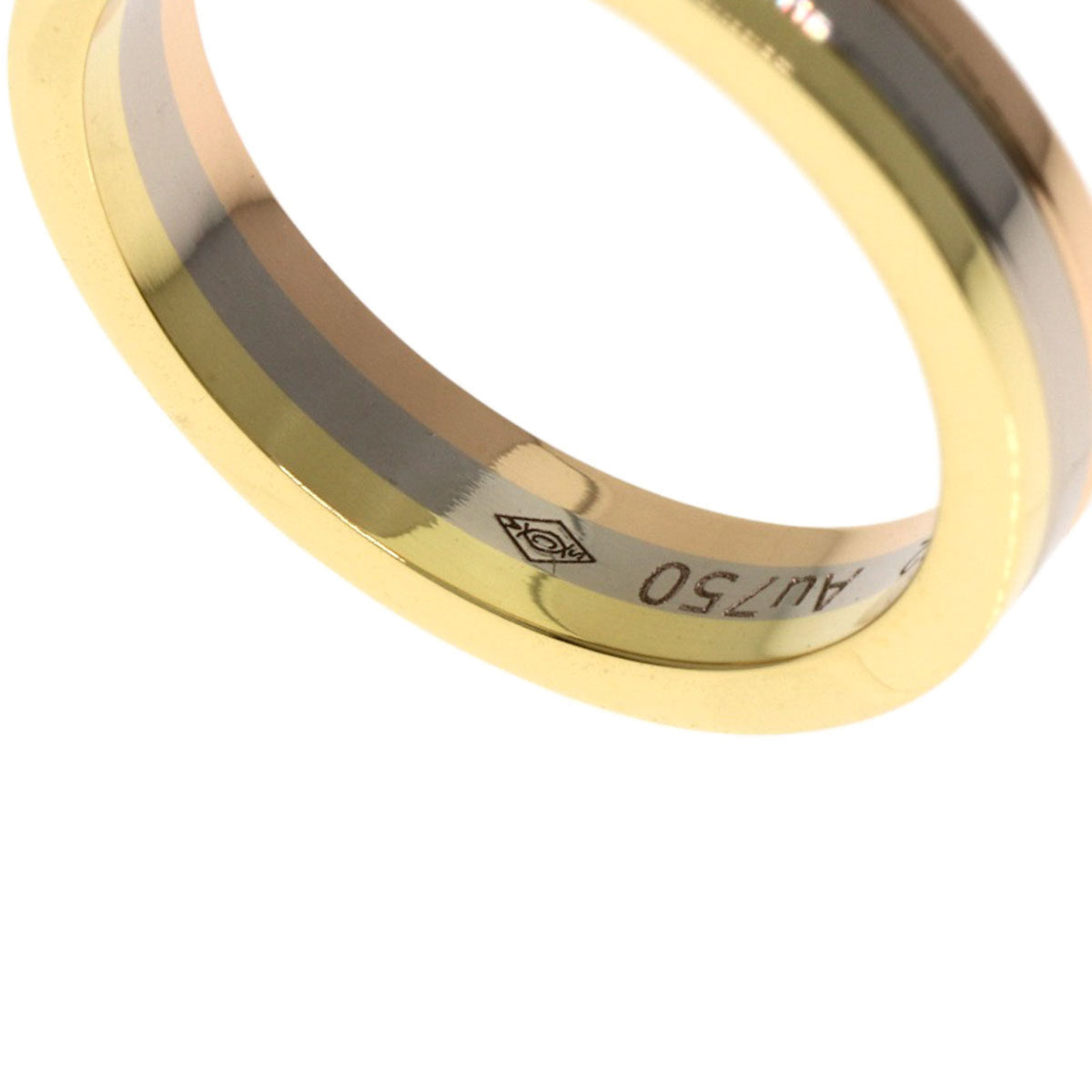 Cartier Yellow Gold (18K) Pink Gold (18K) White Gold (18K) Band Ring (Pre-Owned)