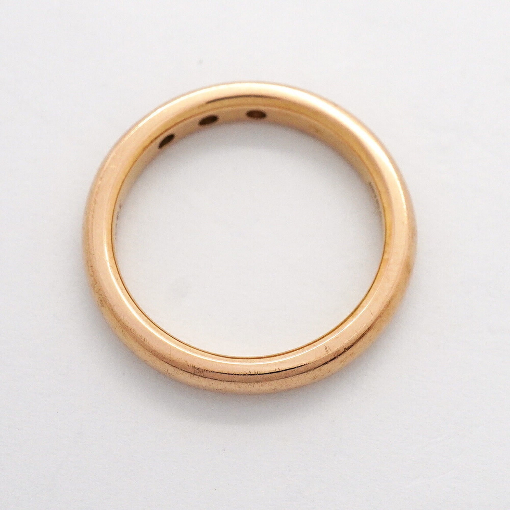 Tiffany Pink Gold (18K) Band Ring (Pre-Owned)