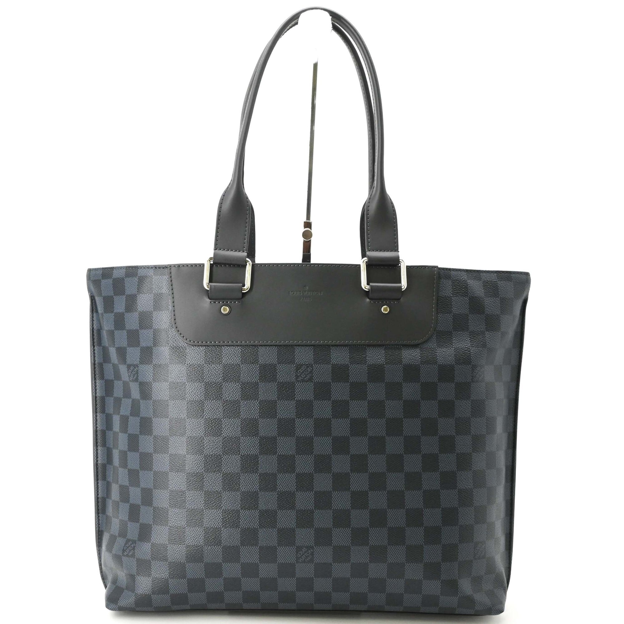 Louis Vuitton Damier Graphite Navy Damier Graphite Tote Bag (Pre-Owned)