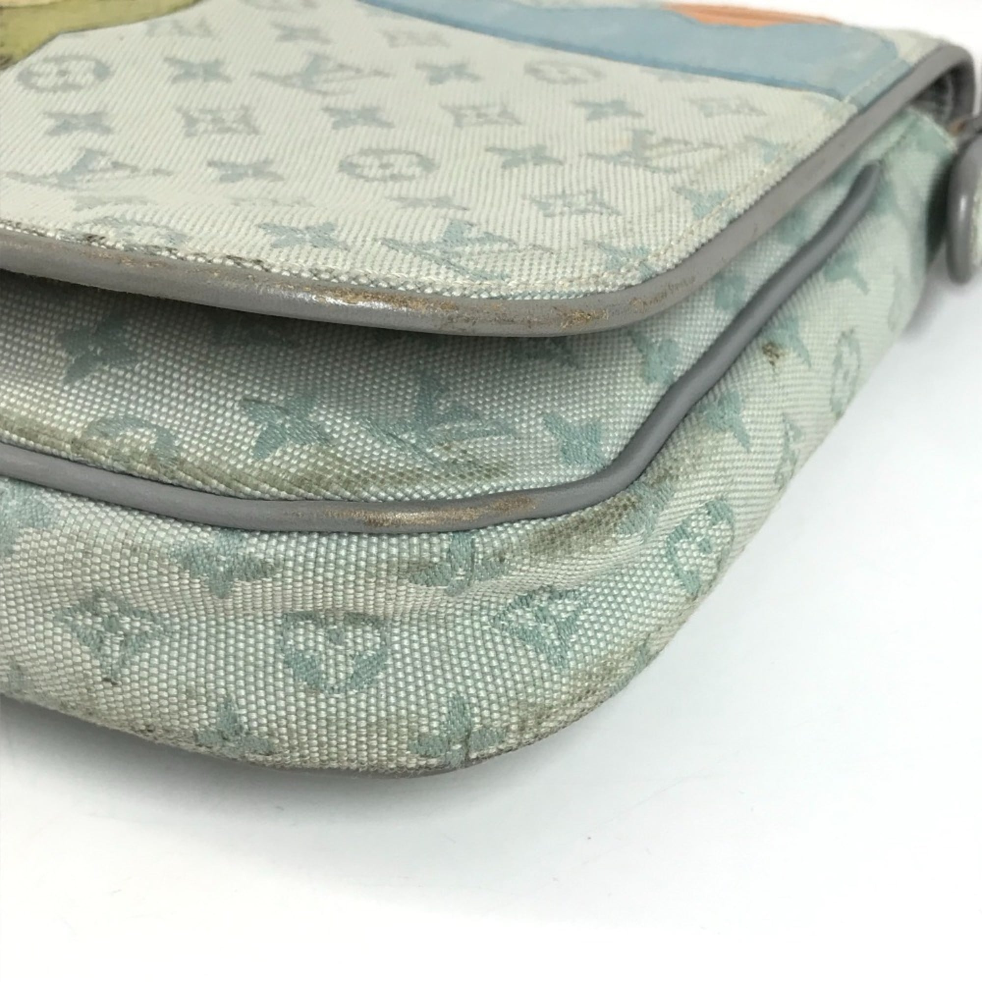 Louis Vuitton Gray Monogram Monogram Mini Pochette Shoulder Bag (Pre-Owned)