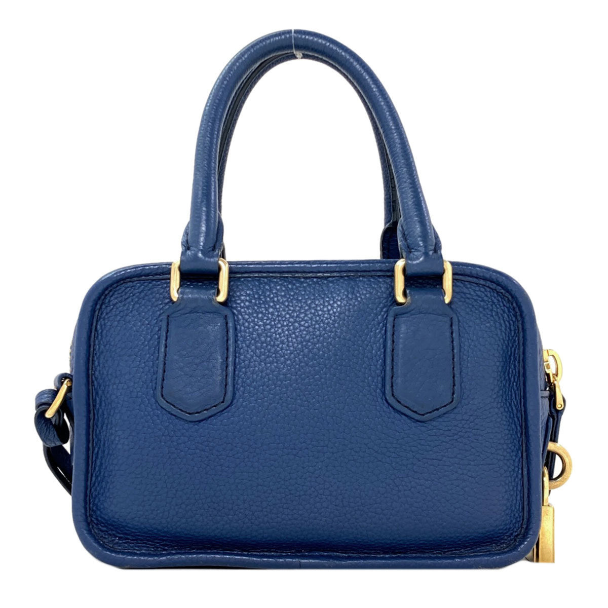 Miu Miu Blue Leather Handbag (Pre-Owned)
