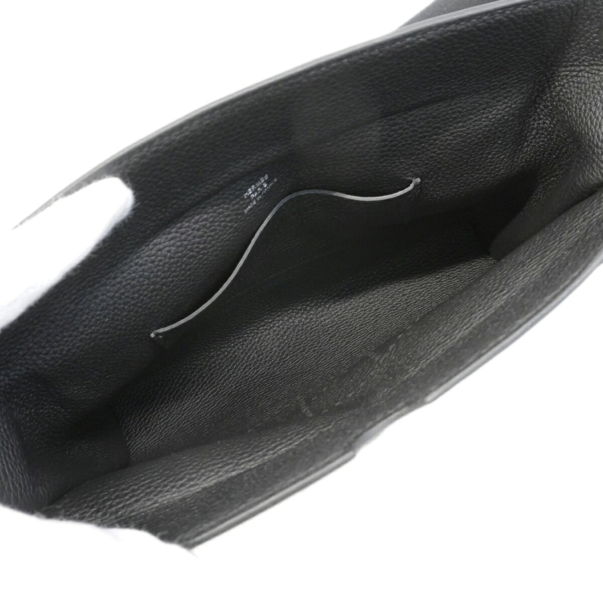 Hermes Black Togo Leather Shoulder Bag (Pre-Owned)