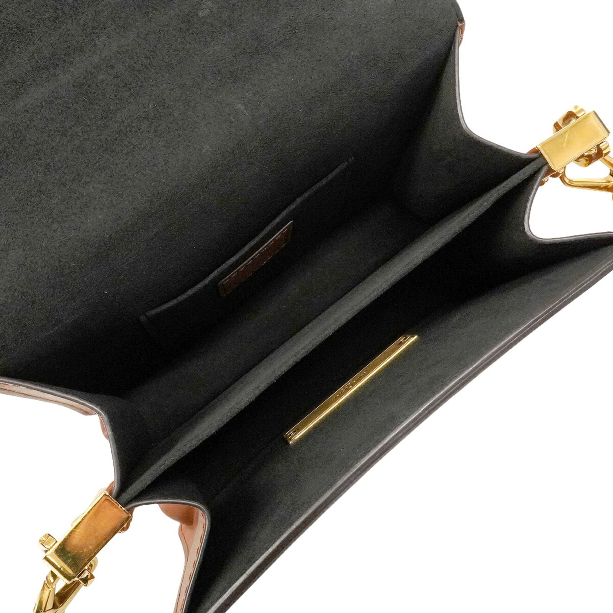 Louis Vuitton Brown Shoulder Bag (Pre-Owned)