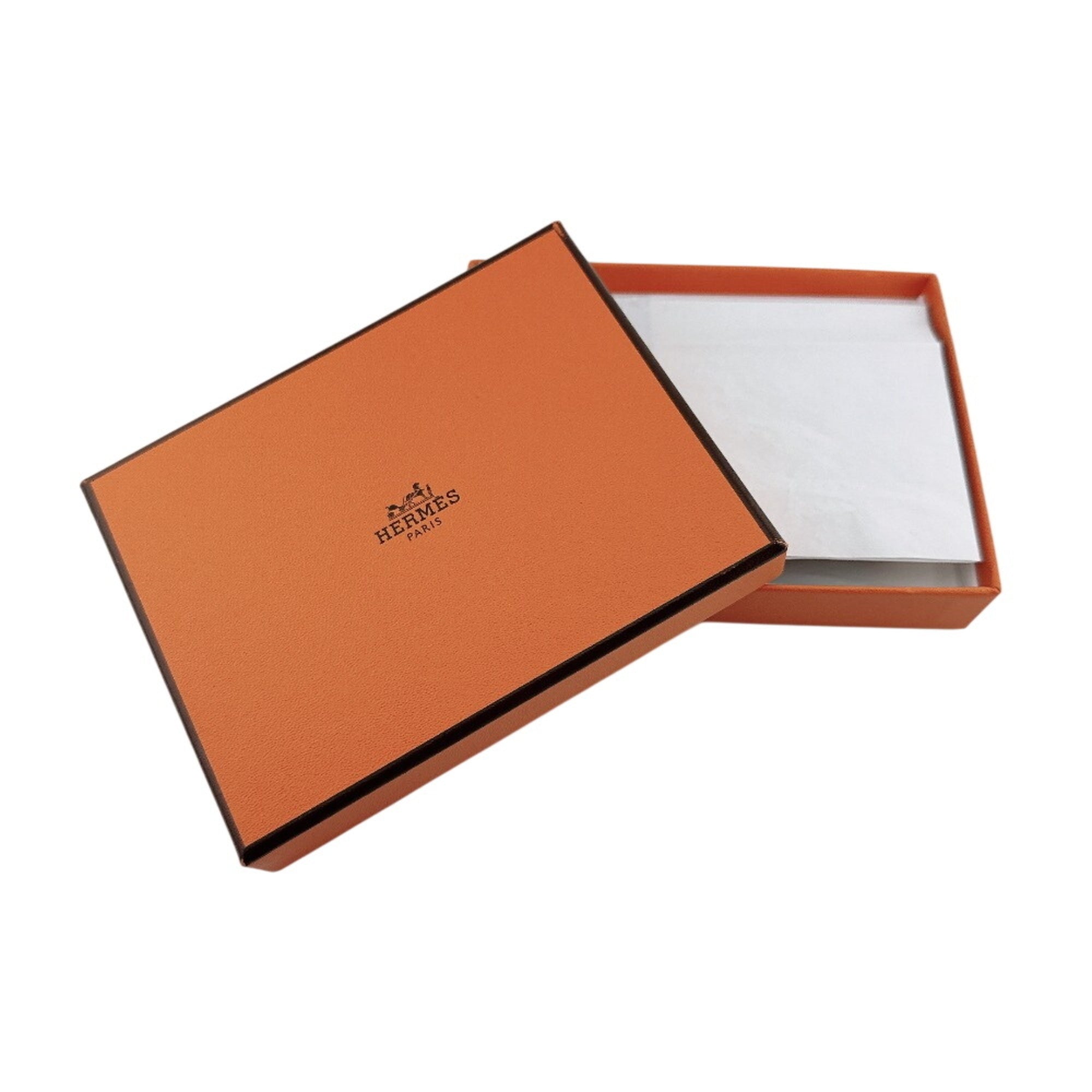 Hermes Black Leather Coin Purse/Coin Case (Pre-Owned)