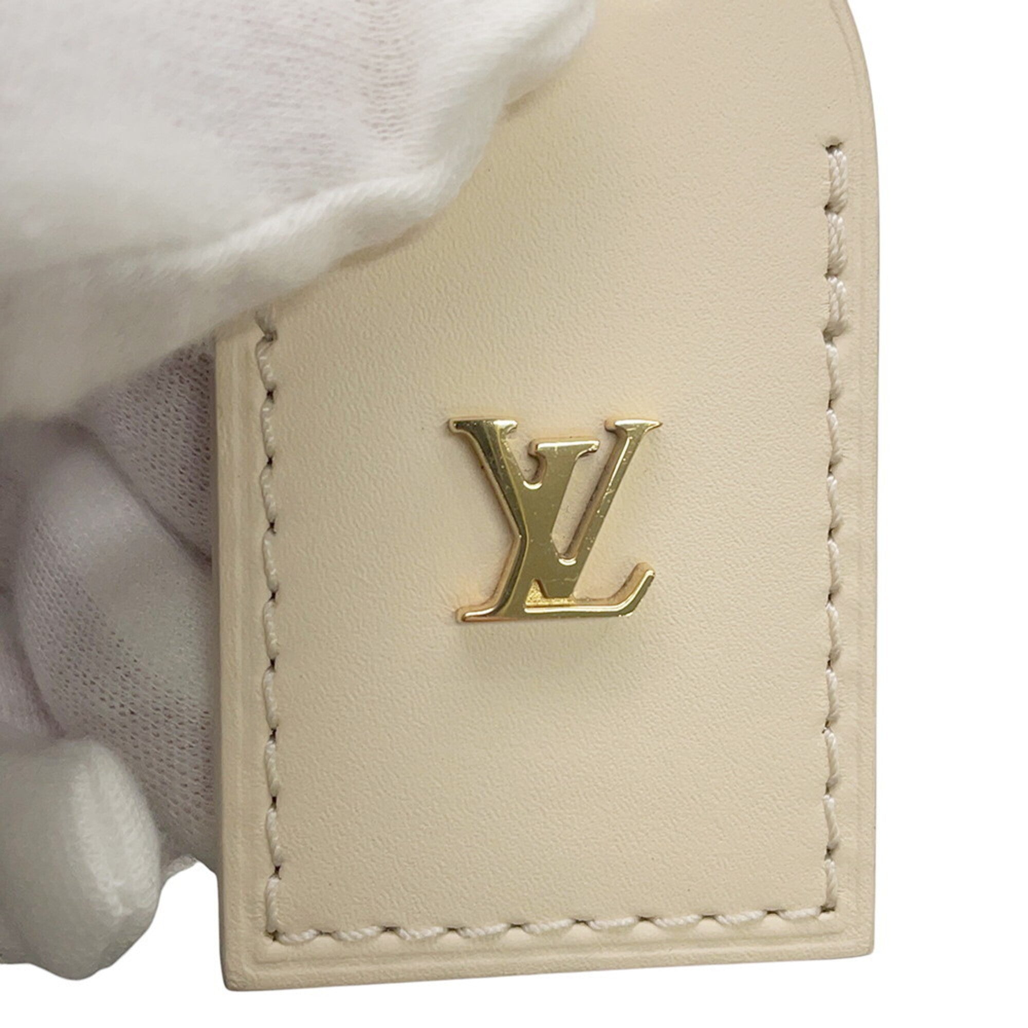 Louis Vuitton White Monogram Empreinte Handbag Shoulder Bag (Pre-Owned)