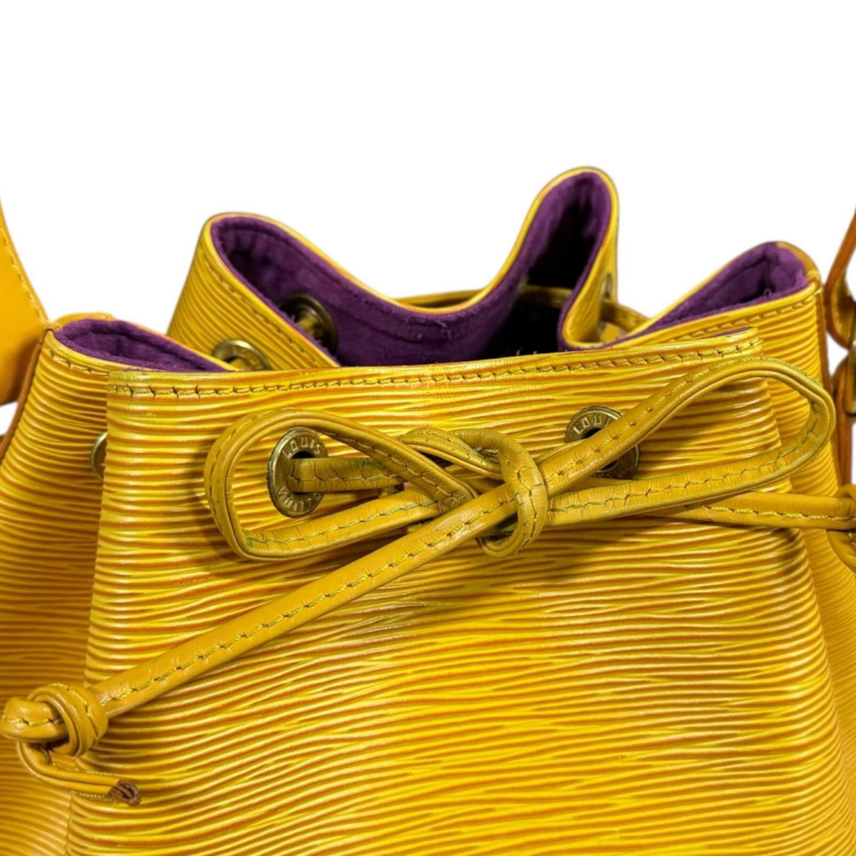 Louis Vuitton Epi Yellow Epi Leather Shoulder Bag (Pre-Owned)