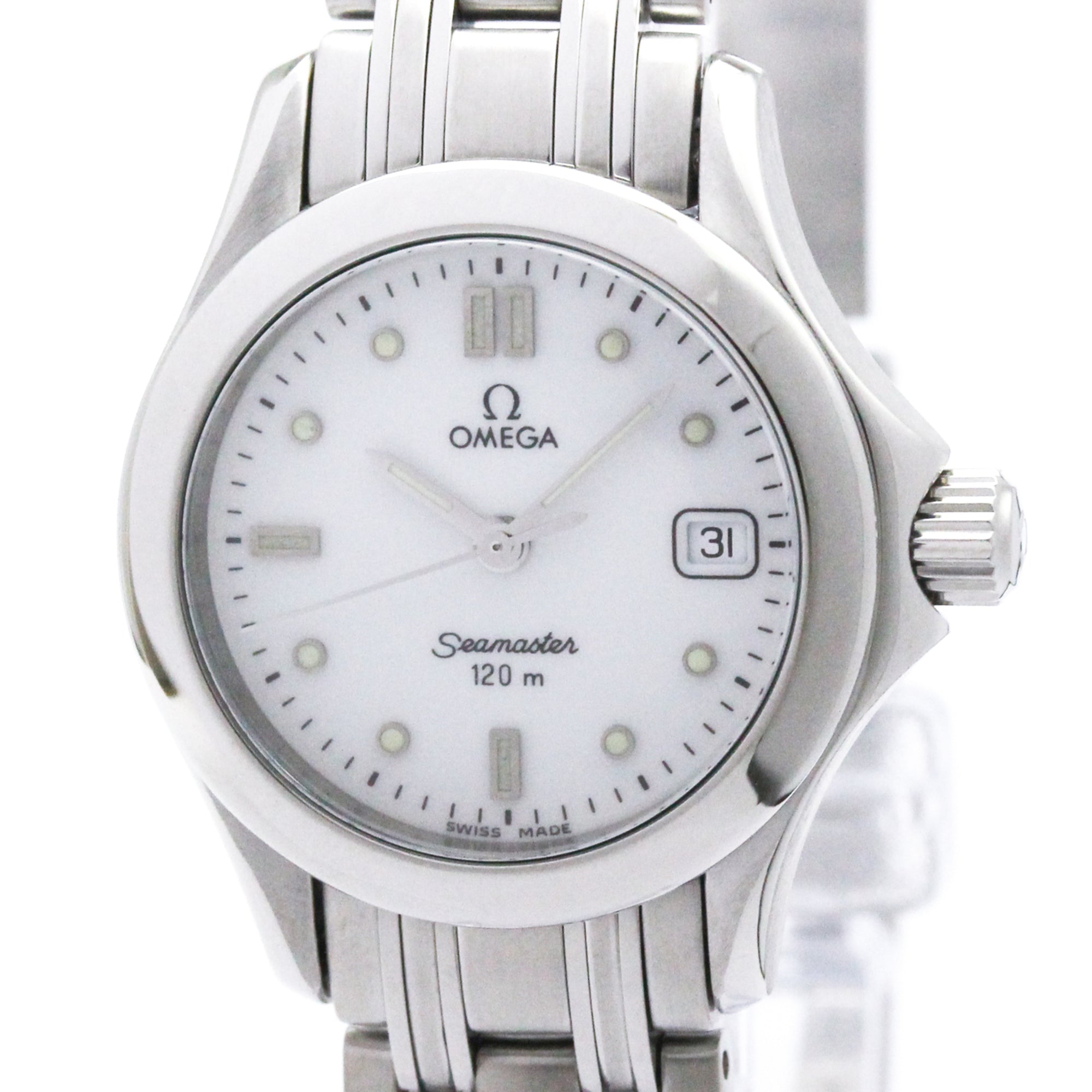 Omega Seamaster 120M Quartz Watch Stainless Steel Watch (Pre-Owned)