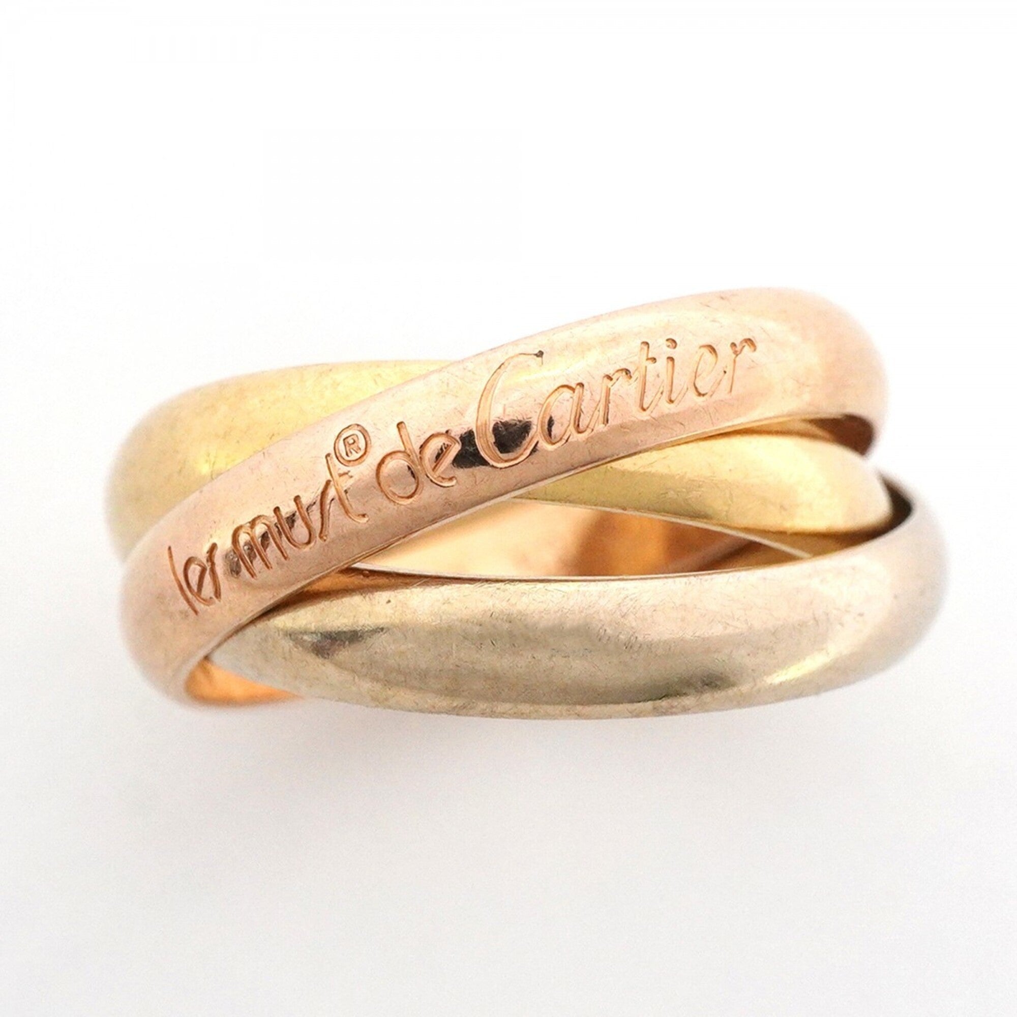 Cartier Yellow Gold (18K) Pink Gold (18K) White Gold (18K) Band Ring (Pre-Owned)