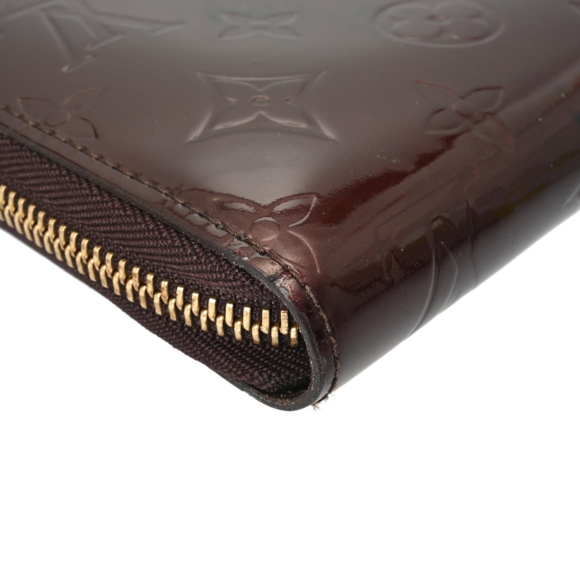 Louis Vuitton Monogram Vernis Amarante Monogram Vernis Long Wallet (Bi-Fold) (Pre-Owned)