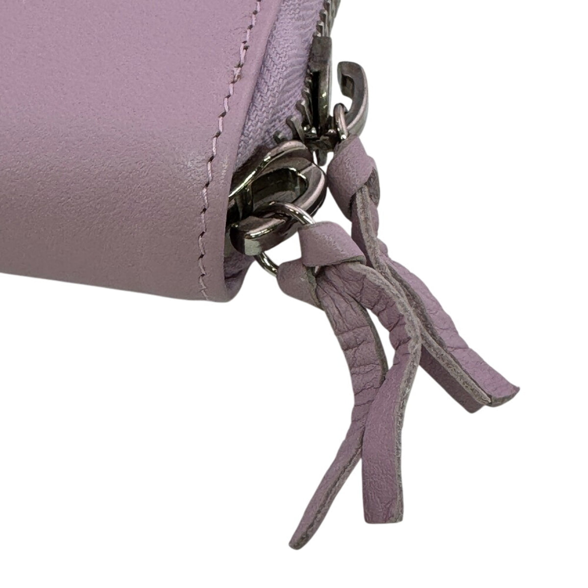 Balenciaga Pink Leather Long Wallet (Bi-Fold) (Pre-Owned)