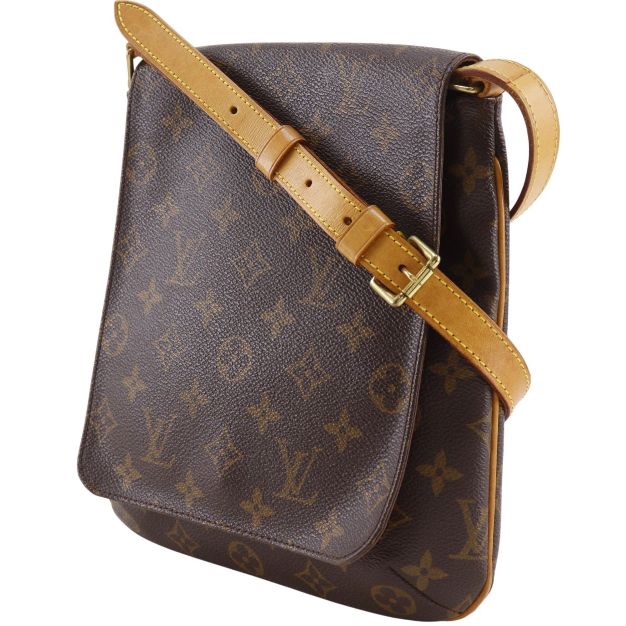 Louis Vuitton Brown Monogram Shoulder Bag (Pre-Owned)
