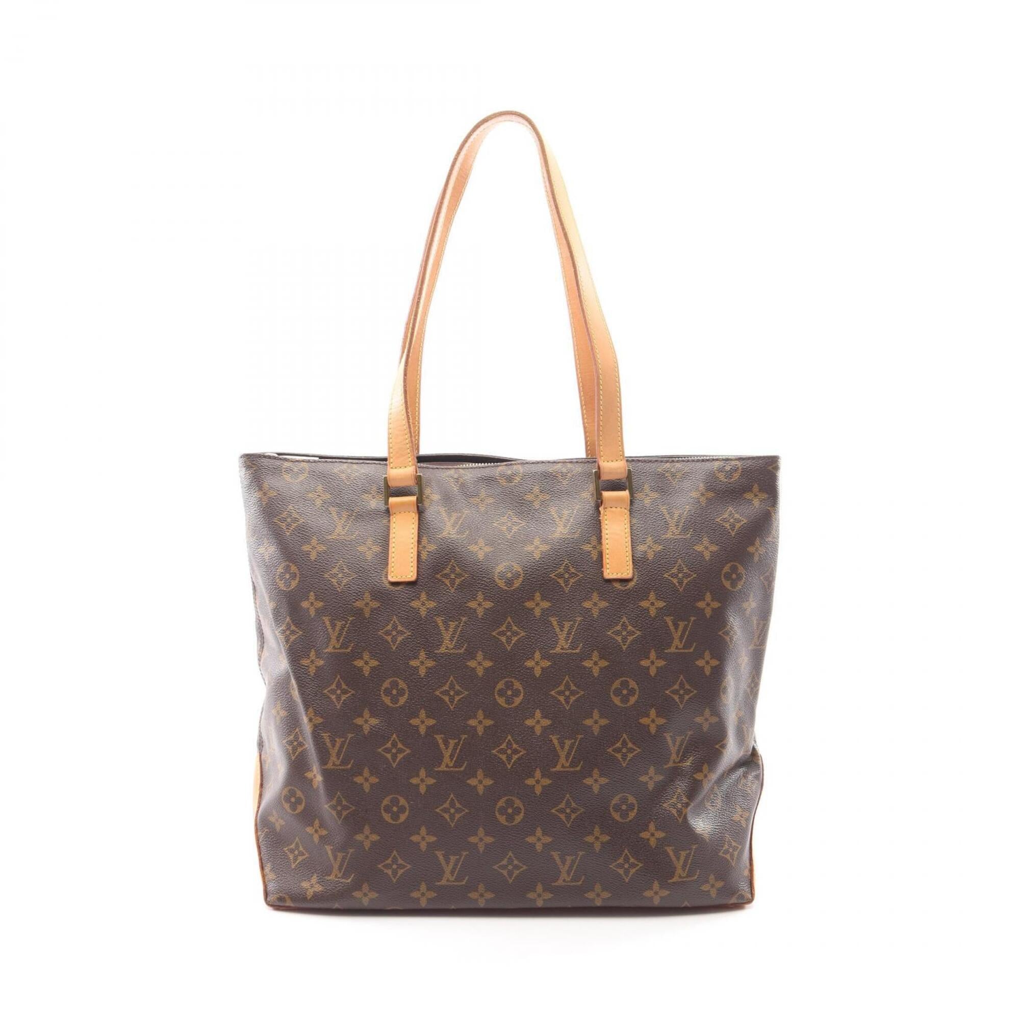 Louis Vuitton Brown Monogram Monogram Leather Handbag Tote Bag (Pre-Owned)