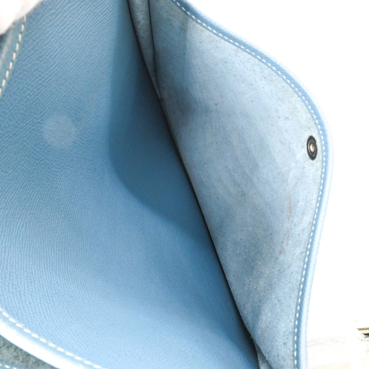 Hermes Blue Jean Epsom Leather Shoulder Bag (Pre-Owned)